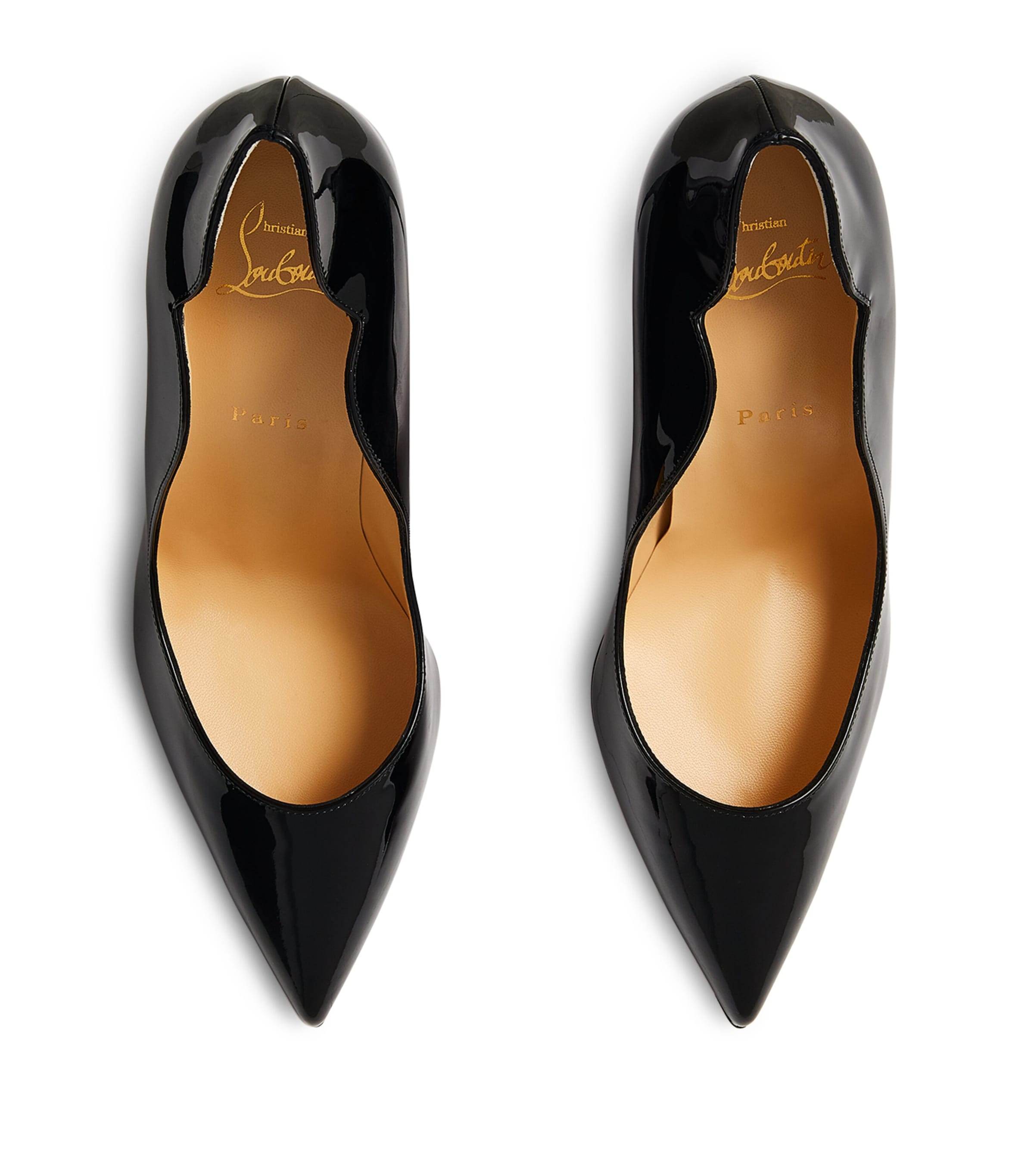 Hot Chick Patent Leather Pumps 100 BK01 Image 5