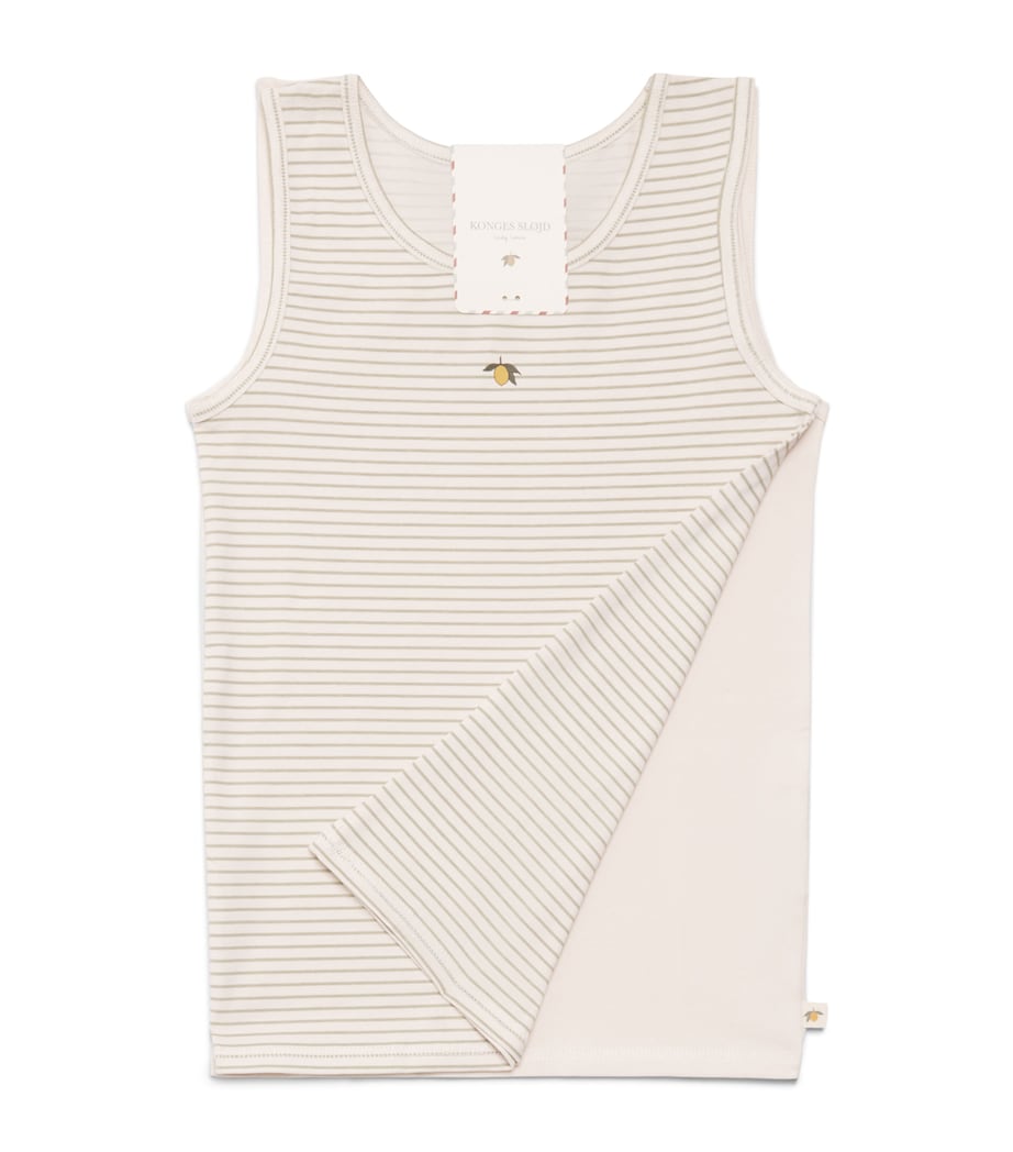 KONGES SLOJD Set of 2 Vest Tops (2-8 Years) Strp Bcrm Image 1