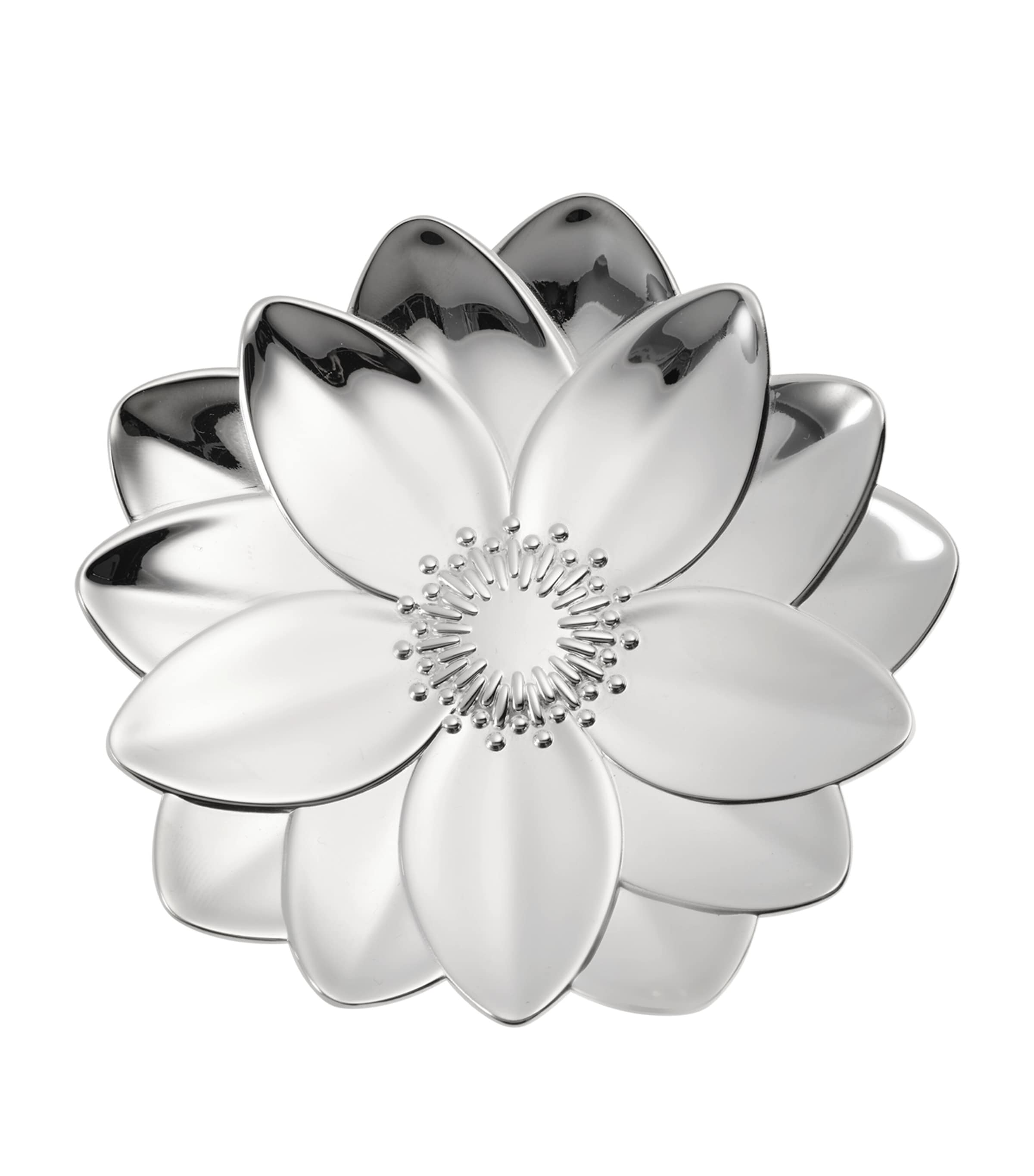 Christofle Silver-Plated L'herbier Lotus Bowl (11.5cm) Silver Image 1