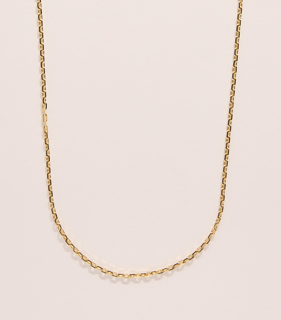 Jade Trau Yellow Gold Rectangle No.70 Chain Necklace Yellow Gold Image 1