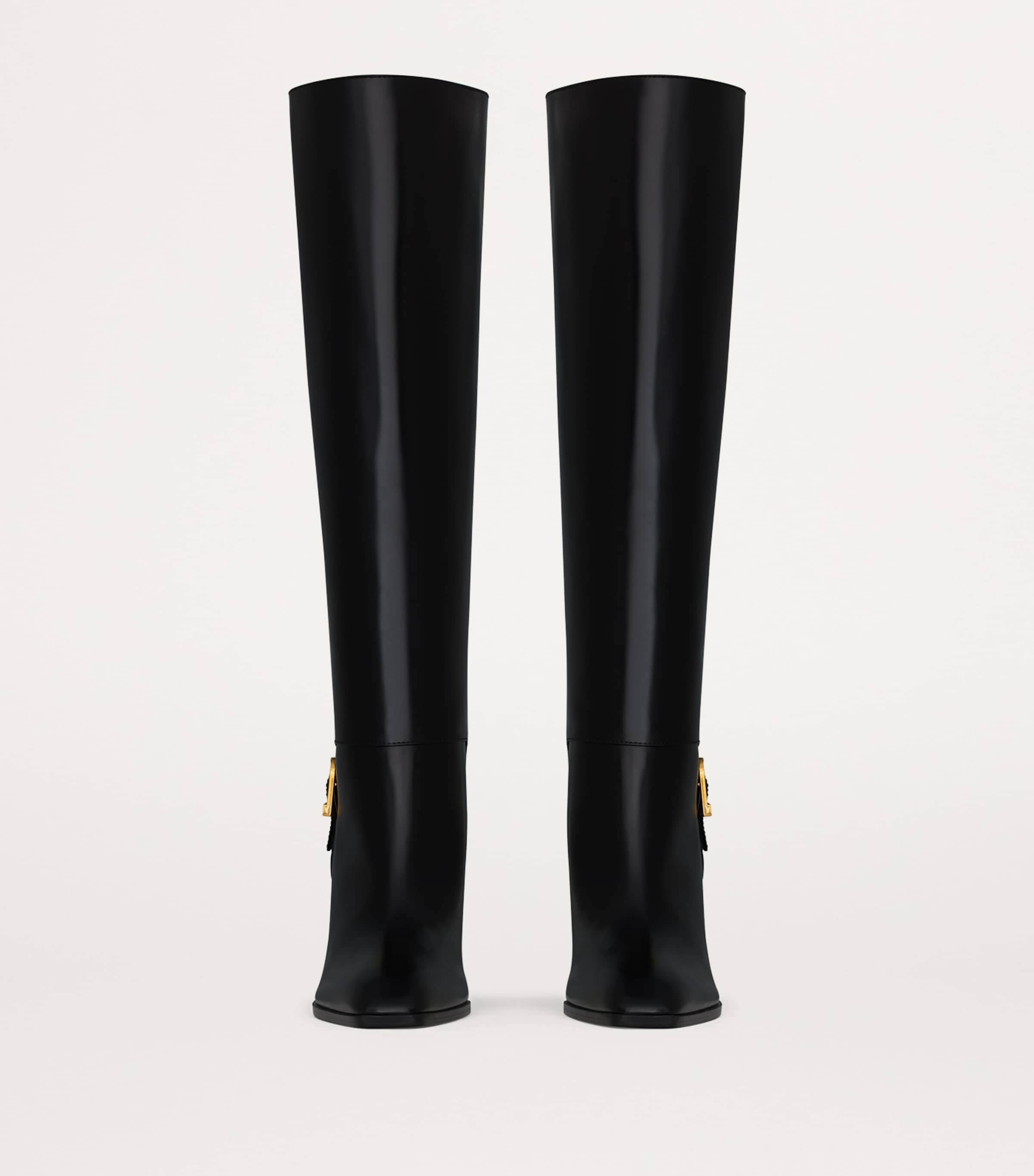 Leather Knee-High Boots 75 1000 Image 2