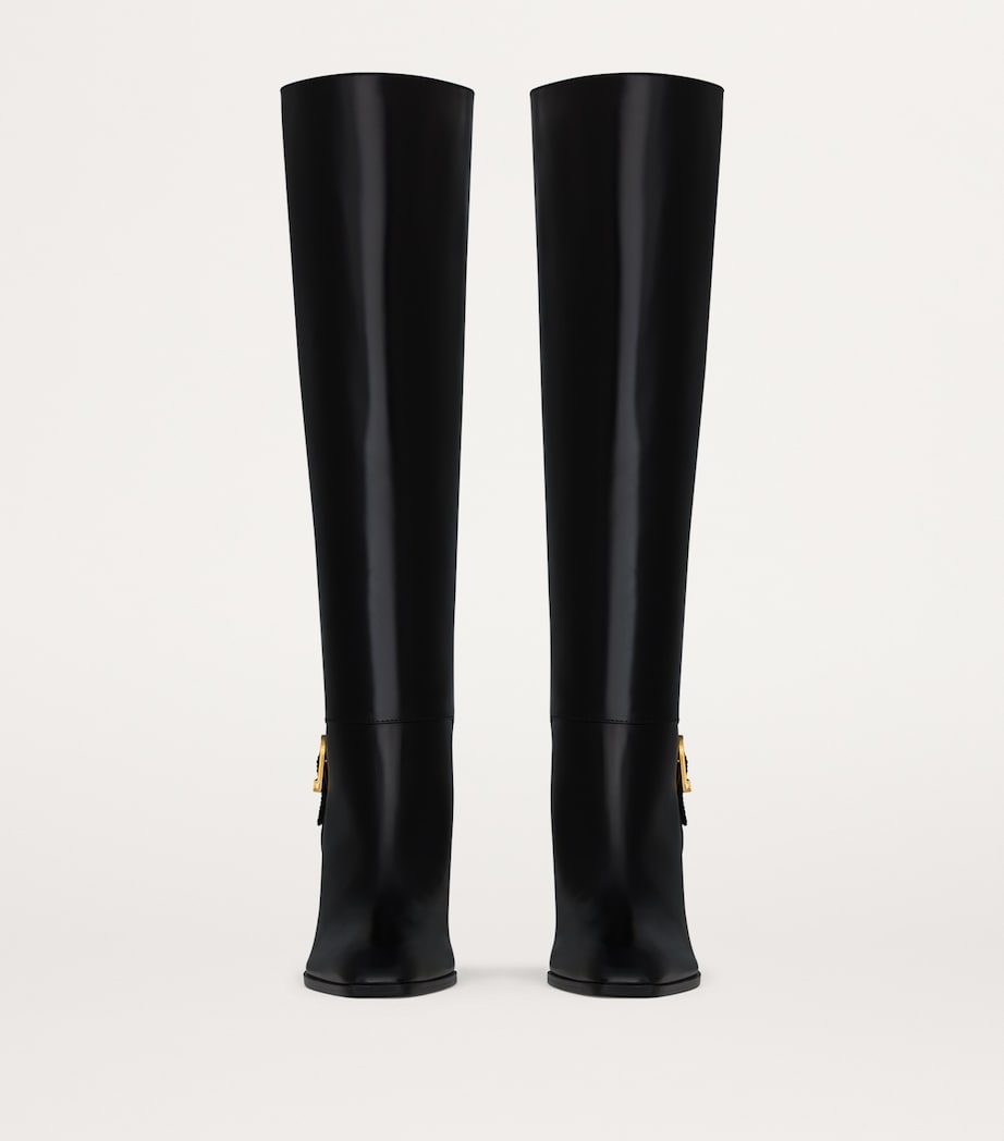 Leather Knee-High Boots 75 1000 Image 2