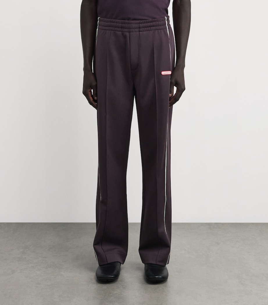 Logo Track Pants AUBERGINE Image 3
