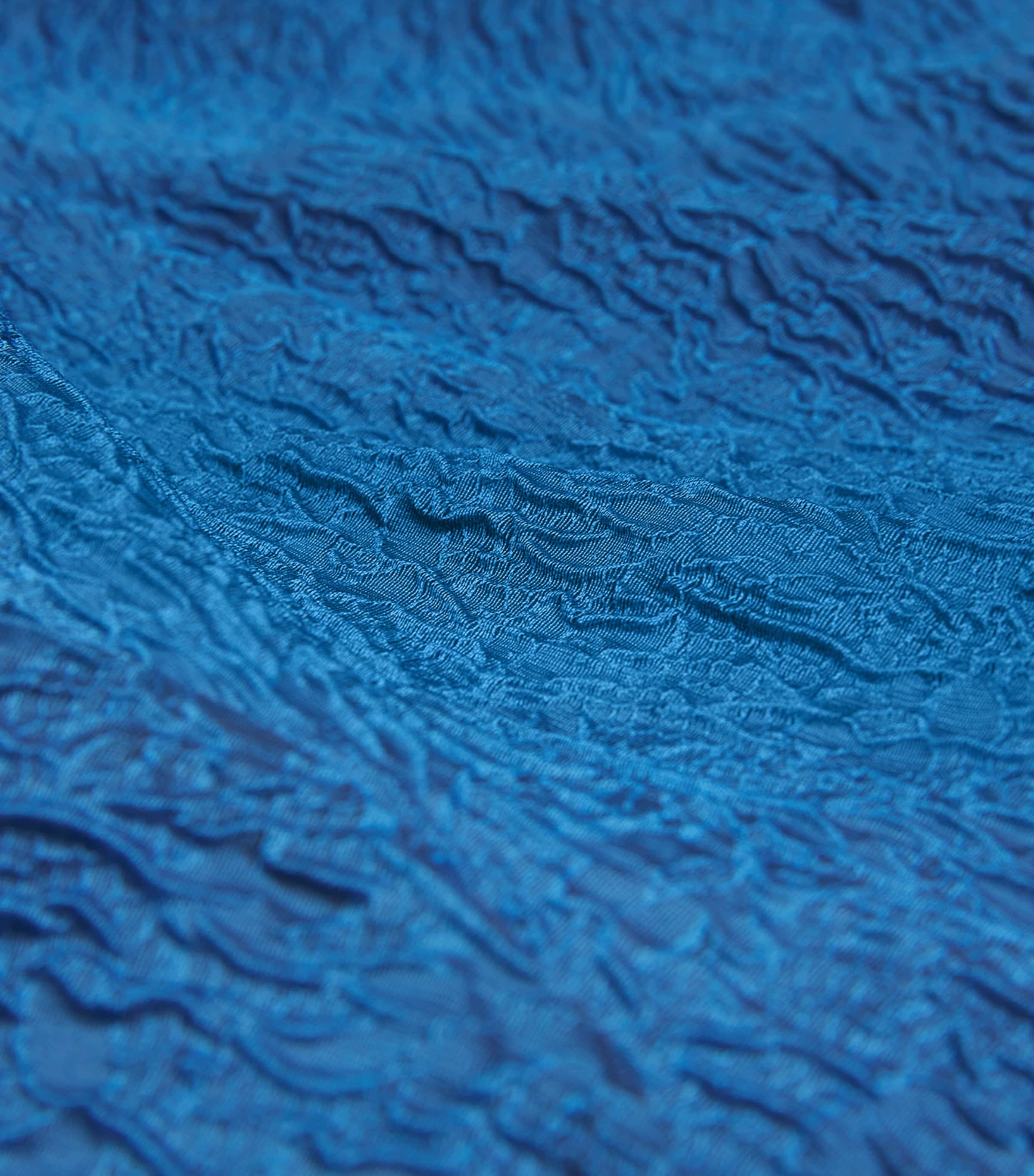 Organza Cloque Midi Dress PALE COBALT Image 5