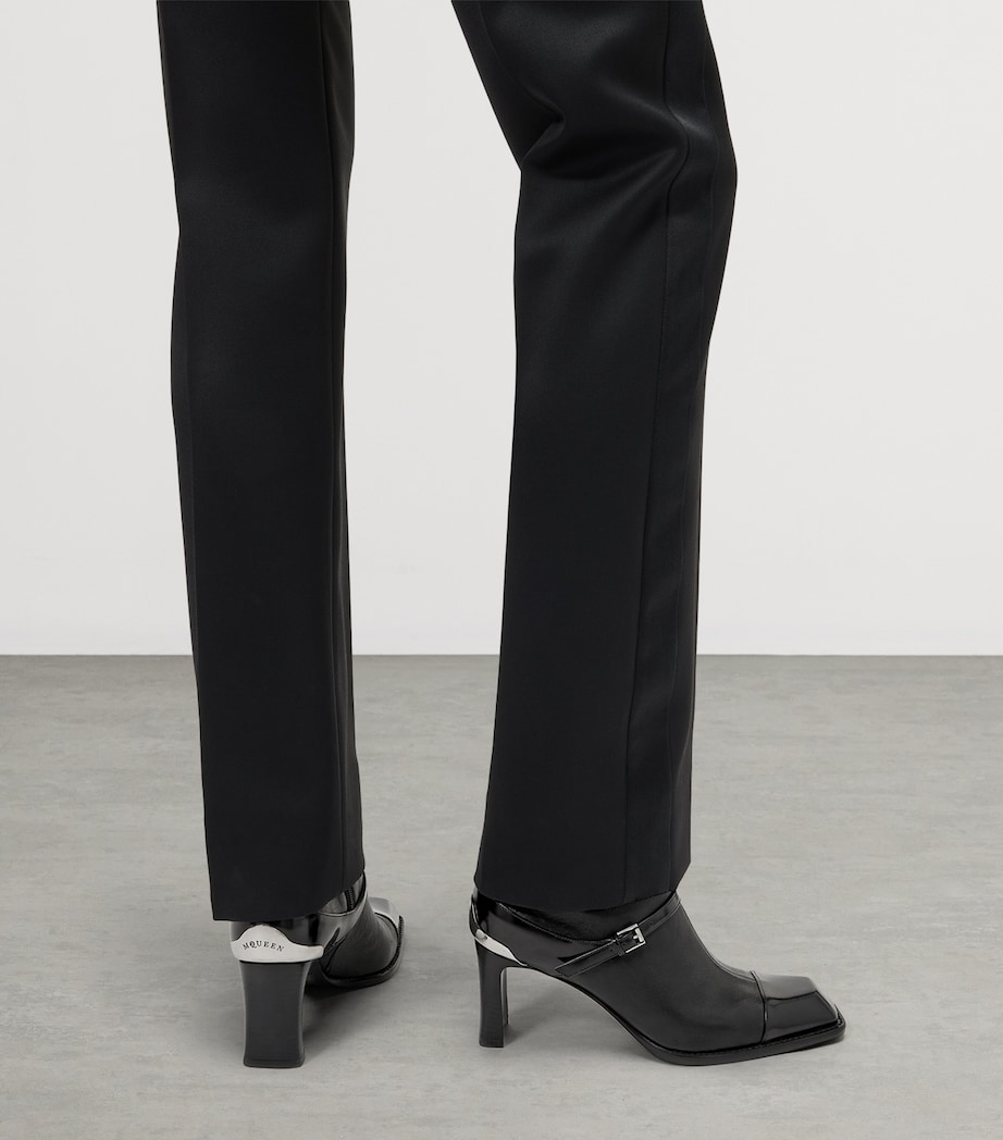 McQueen Leather Niko Ankle Boots 70 Image 2