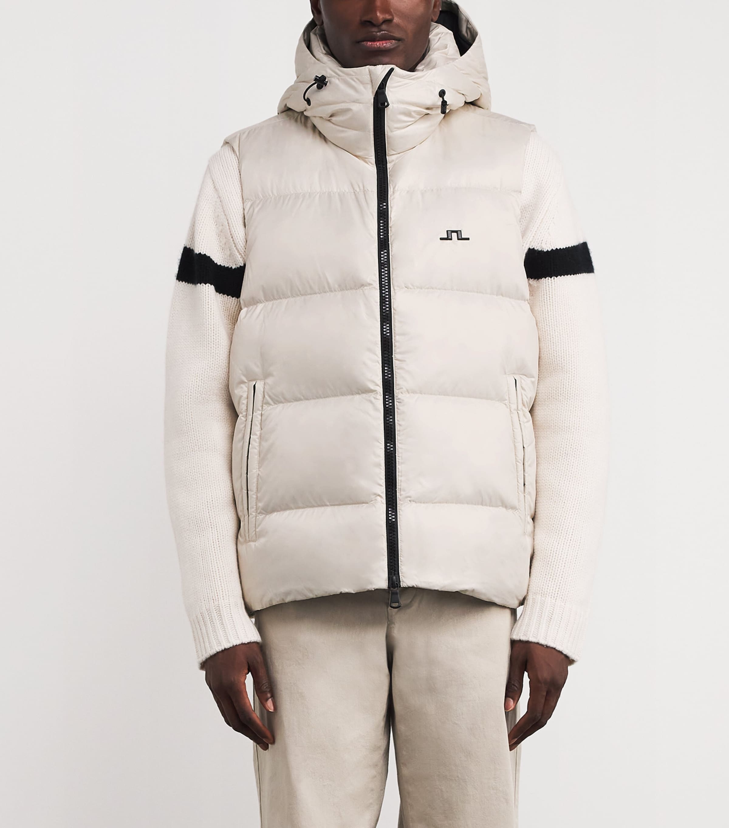 Down Hooded Gilet MOONBEAMU029 Image 3