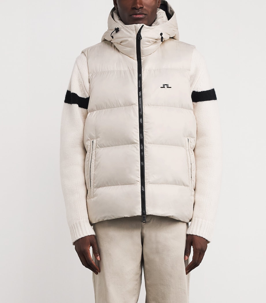 Down Hooded Gilet MOONBEAMU029 Image 3