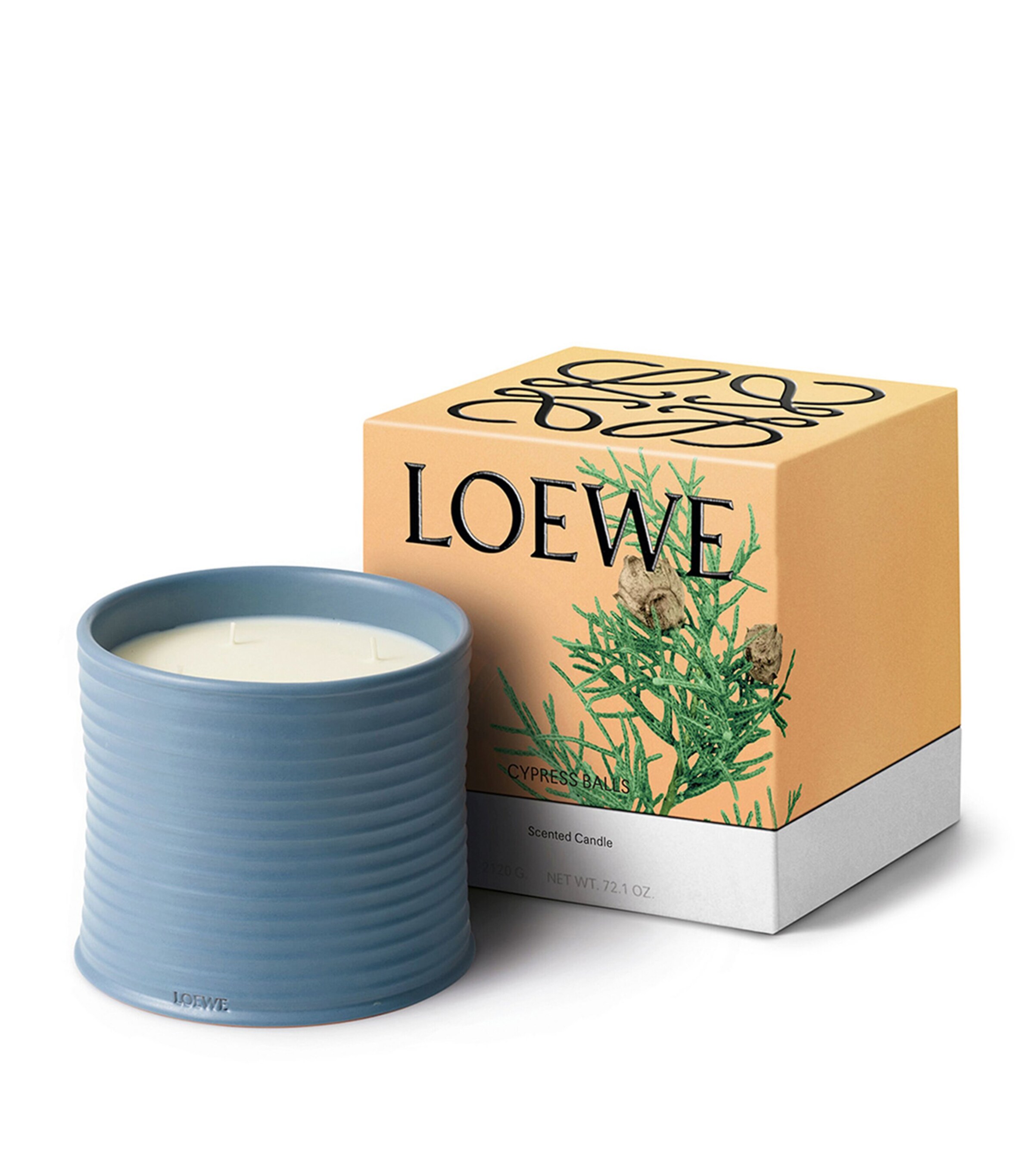 LOEWE キャンドル CYPRESSBALLS LOEWE Cypress Balls Candle (2.1kg) | Harrods US