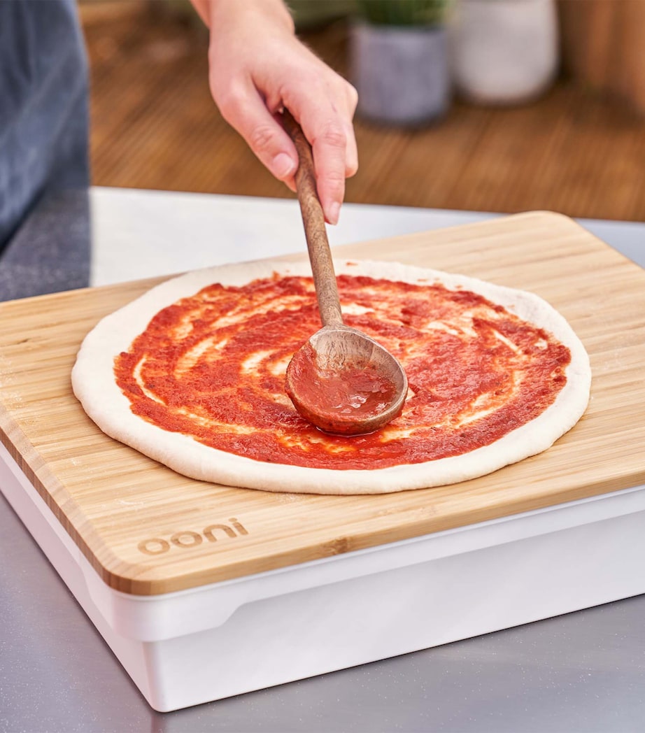 Bamboo Food Prep Box Lid BROWN Image 3