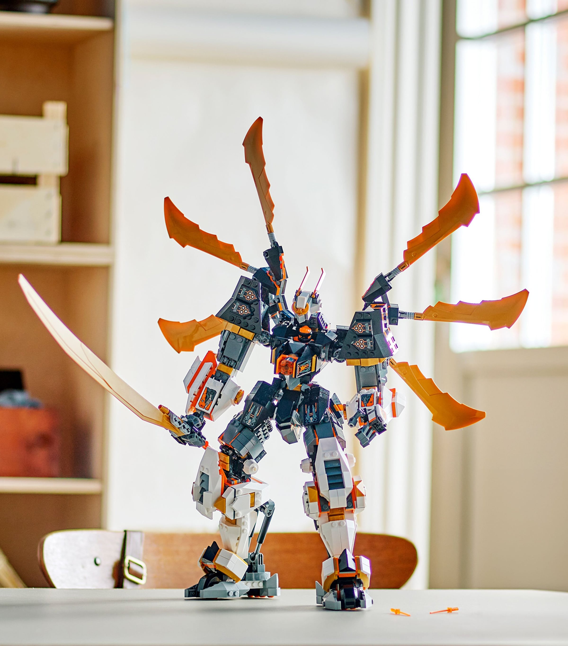 ダマスカス LEGO Ninjago 71821 Cole's Titan Dragon Mech review | Brickset