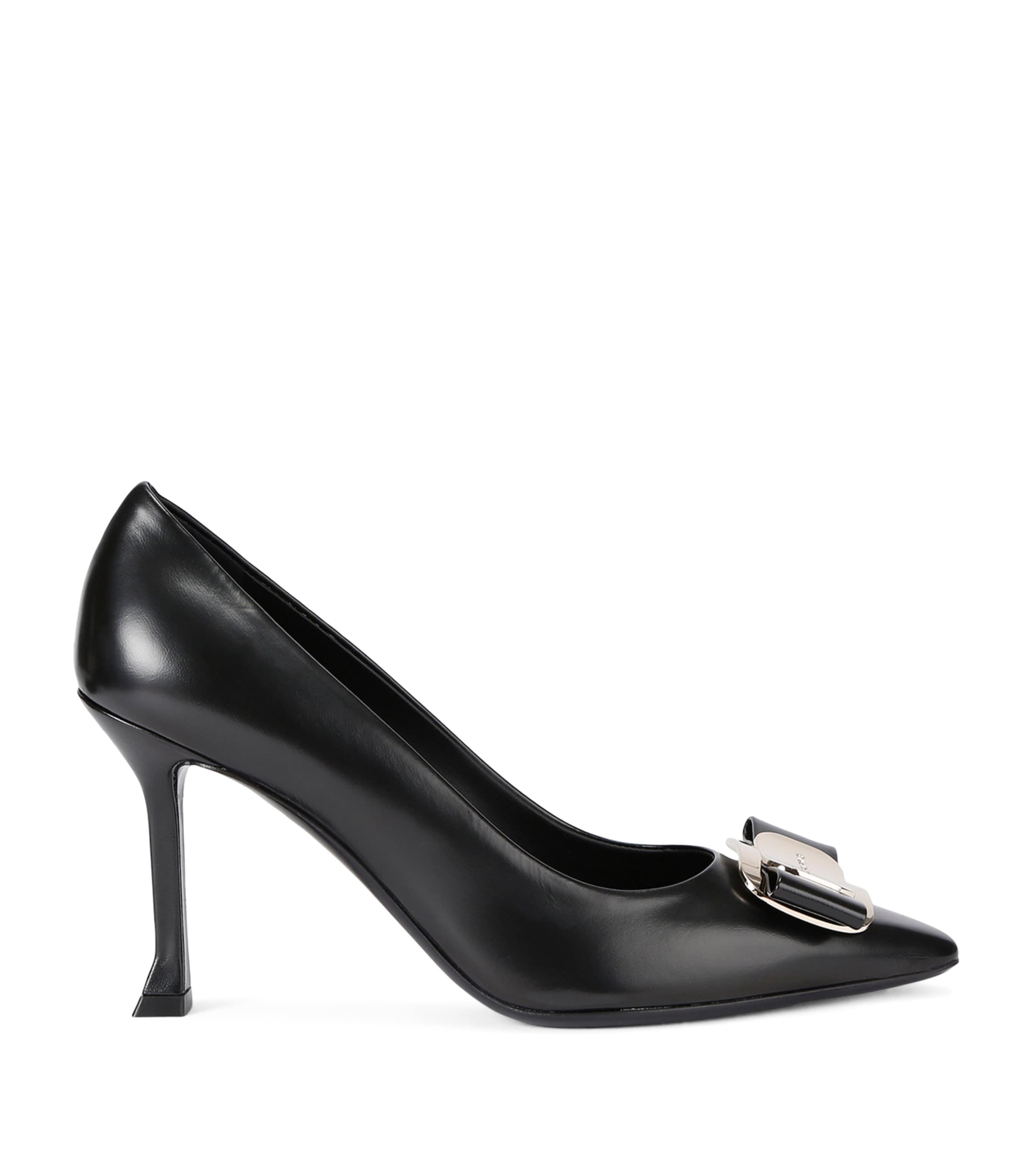 Salvatore Ferragamo Leather Zelma Pumps 85 | Women Shoes | Heels | Pumps | Designers | Ferragamo | Women Trending Now | Shoes