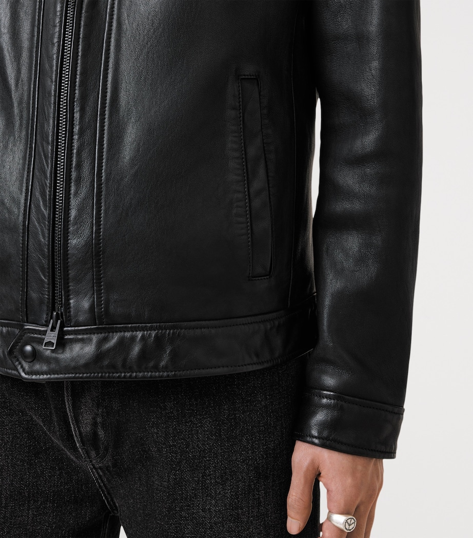 Leather Luck Jacket BLACK Image 8