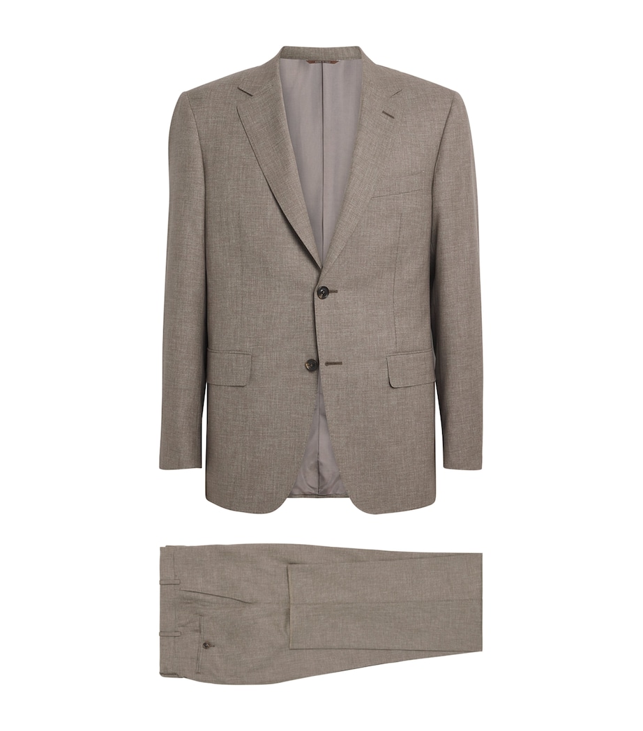 Canali Mens Wool 2-Piece Suit Image 1