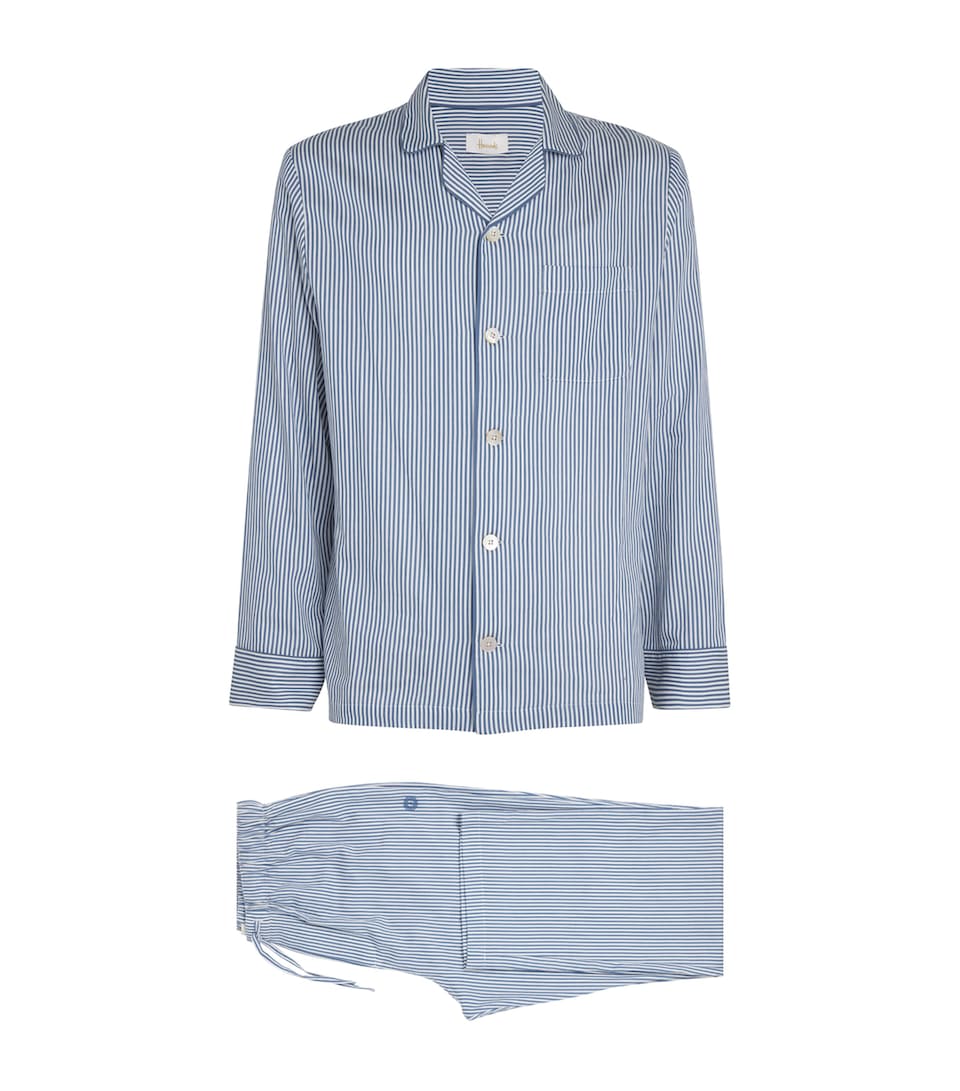 Cotton Striped Pyjama Set