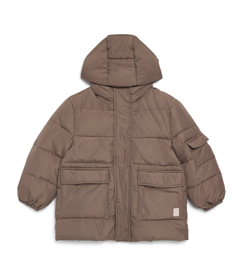 Eleventy Kids Down Puffer Jacket (2-16 Years) Brown Image 1
