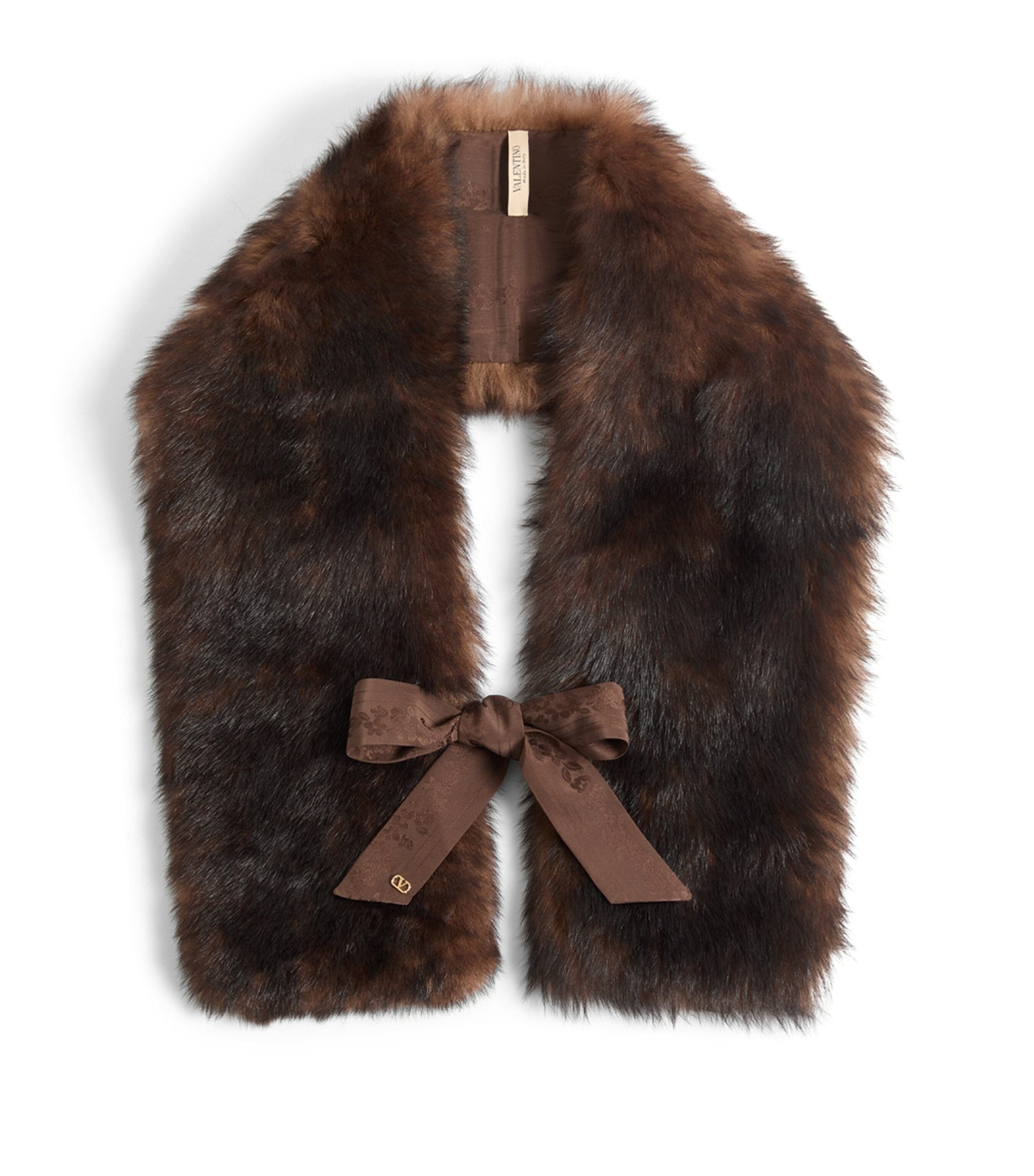 Valentino Garavani Fur Scarf Dqw Image 1