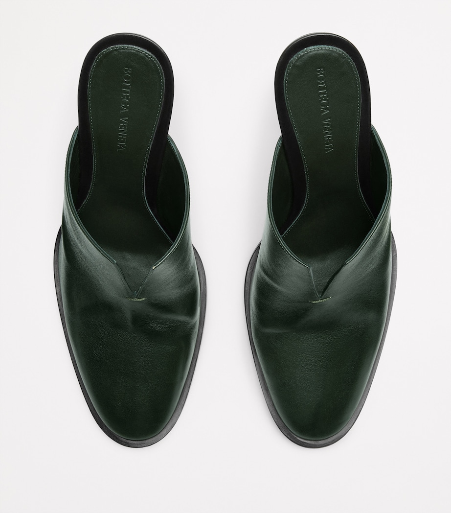 Bottega Veneta Leather Cha-Cha Heeled Mules 100 Image 5
