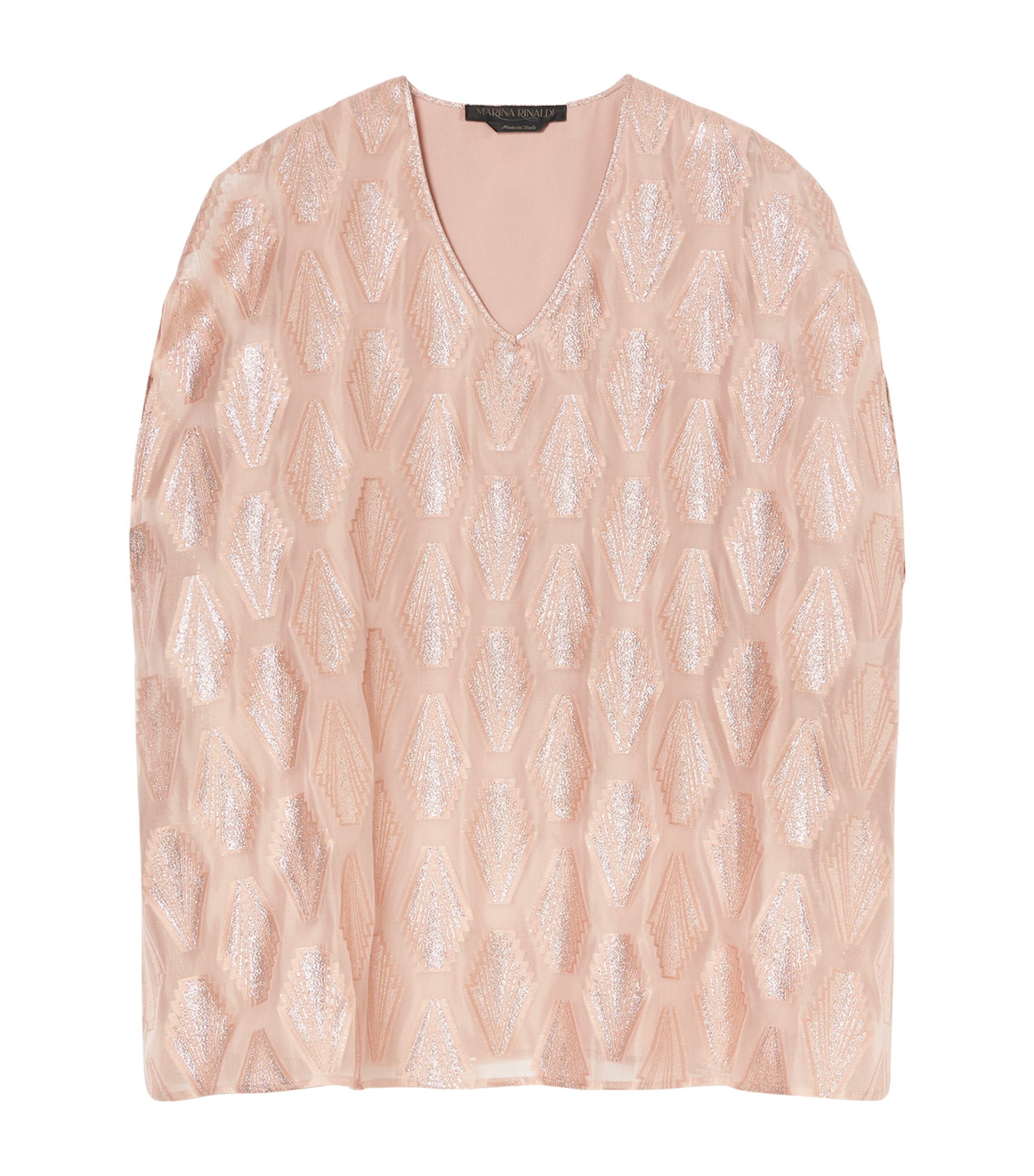 x Dima Ayad Sleeveless Girotta Top ROSE GOLD Image 1