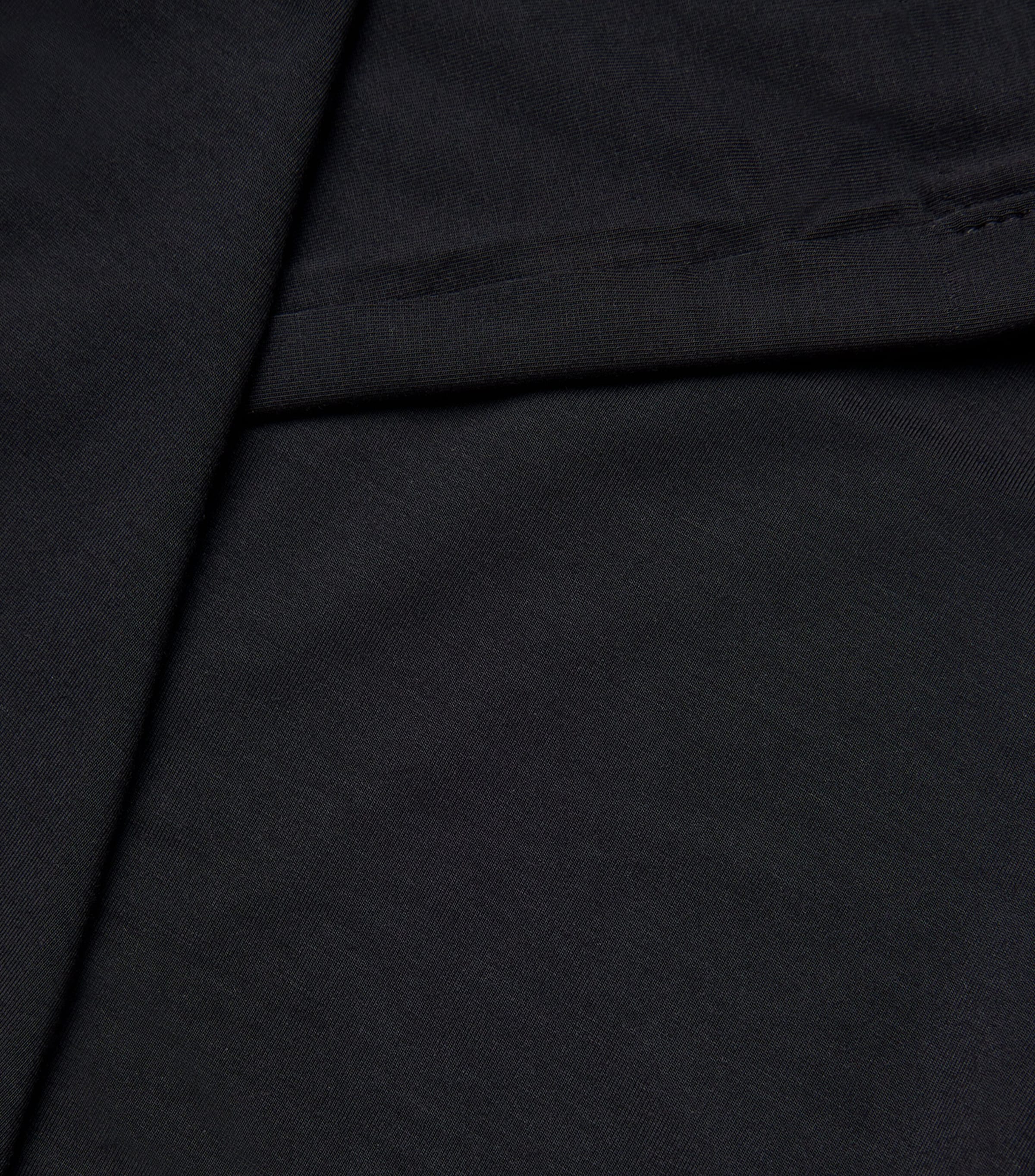 Micromodal Crew-Neck T-Shirt BLACK Image 5