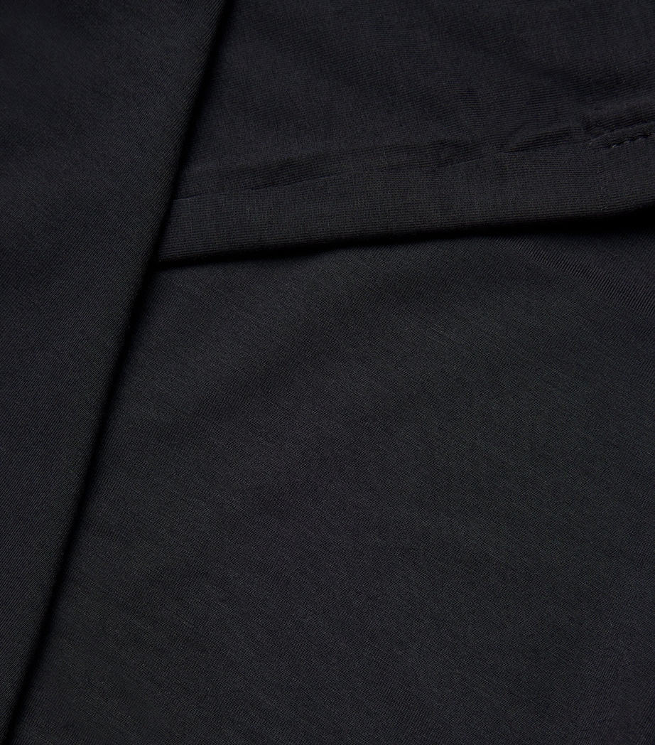 Micromodal Crew-Neck T-Shirt BLACK Image 5