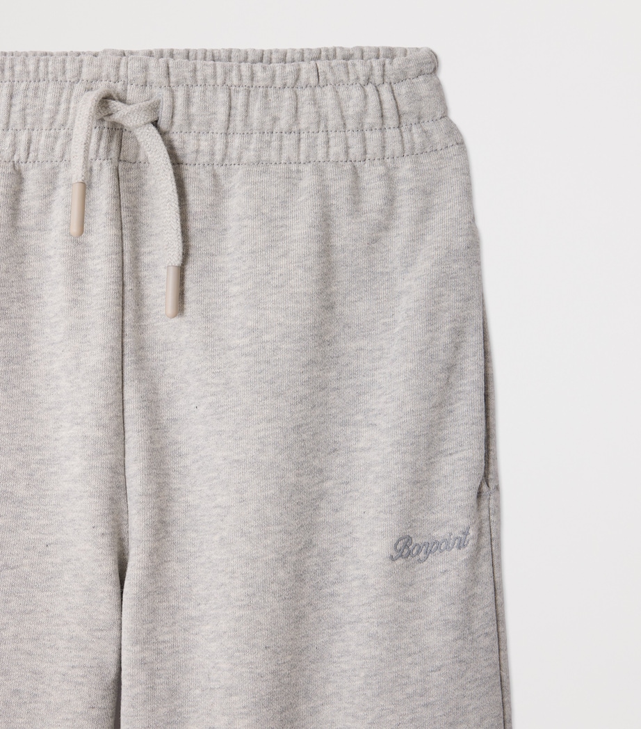 Bonpoint Cotton Sweatpants (4-8 Years) Gris Chine C. Image 3