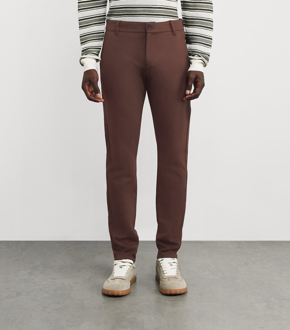 Stafford Straight Trousers BURNT EMBER Image 3