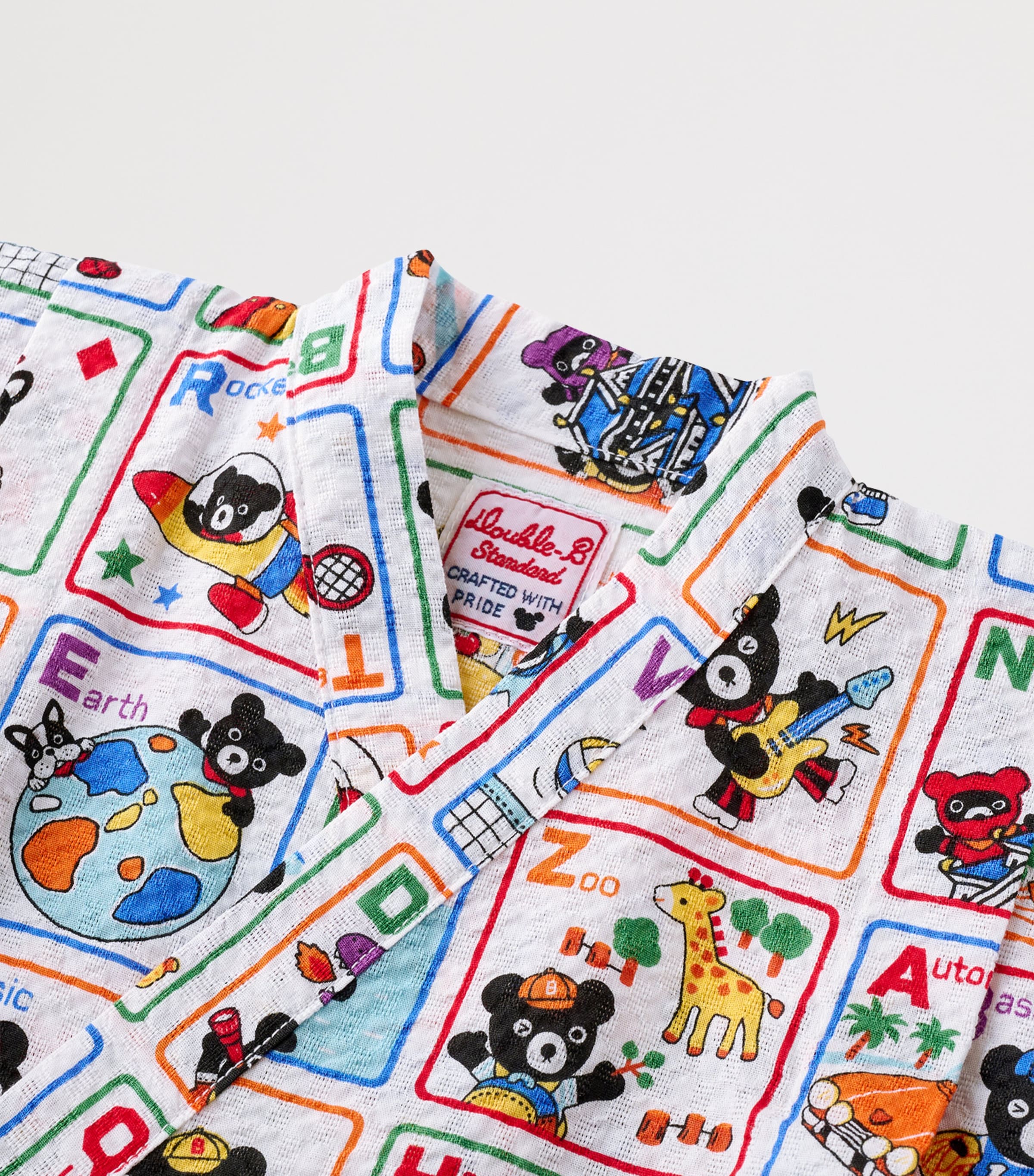 Miki House Cotton Pucci Jinbei Set (2-7 Years) Image 5