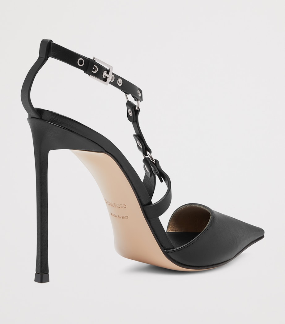 TOM FORD Womens Leather Bound Pumps 105 Naa Image 6
