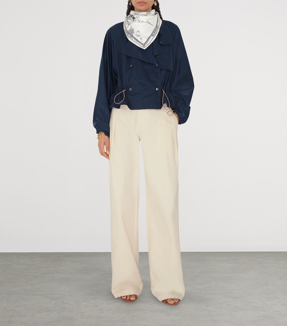 Silk London Landmarks Scarf MONOCHROME Image 2