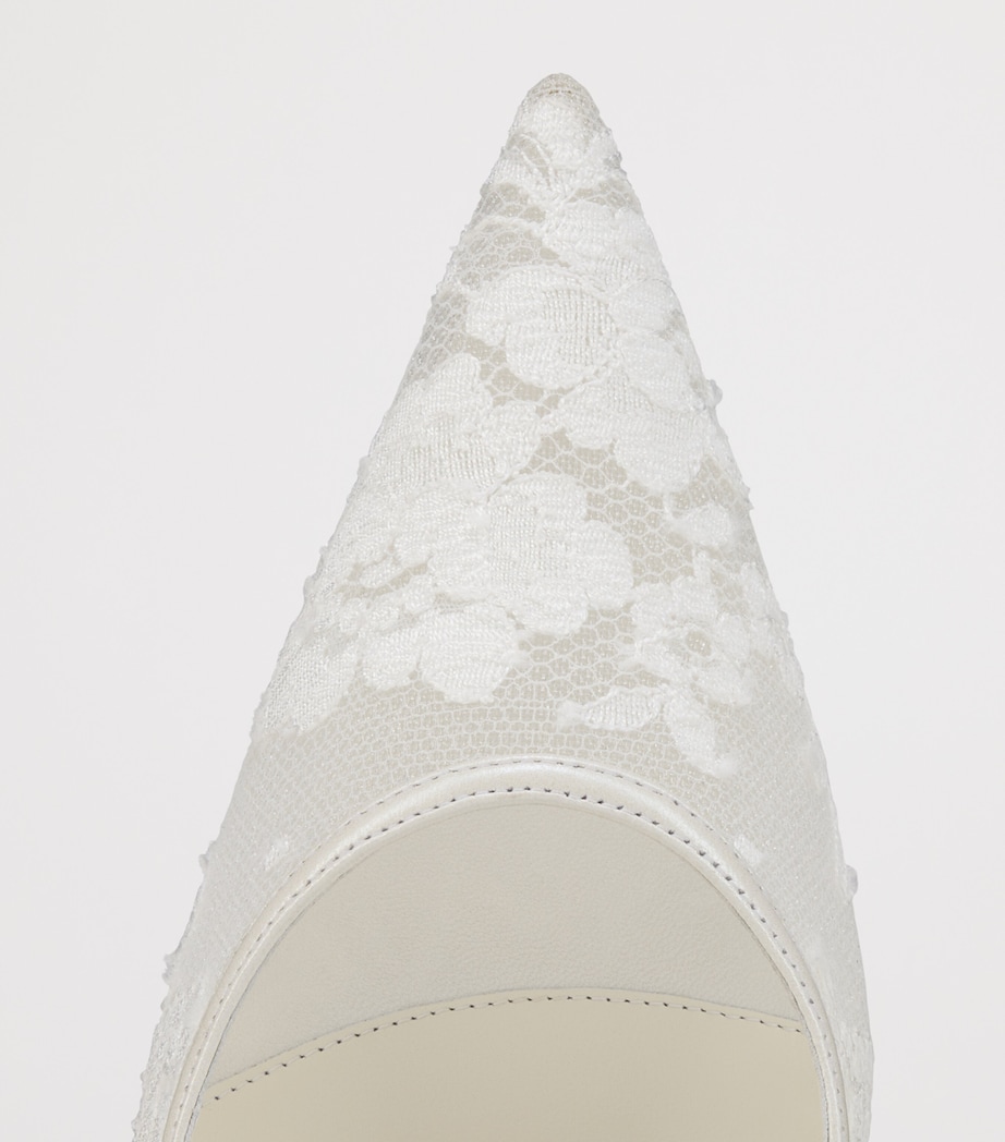 Christian Louboutin Miss Z Lace Pumps 100 Image 5