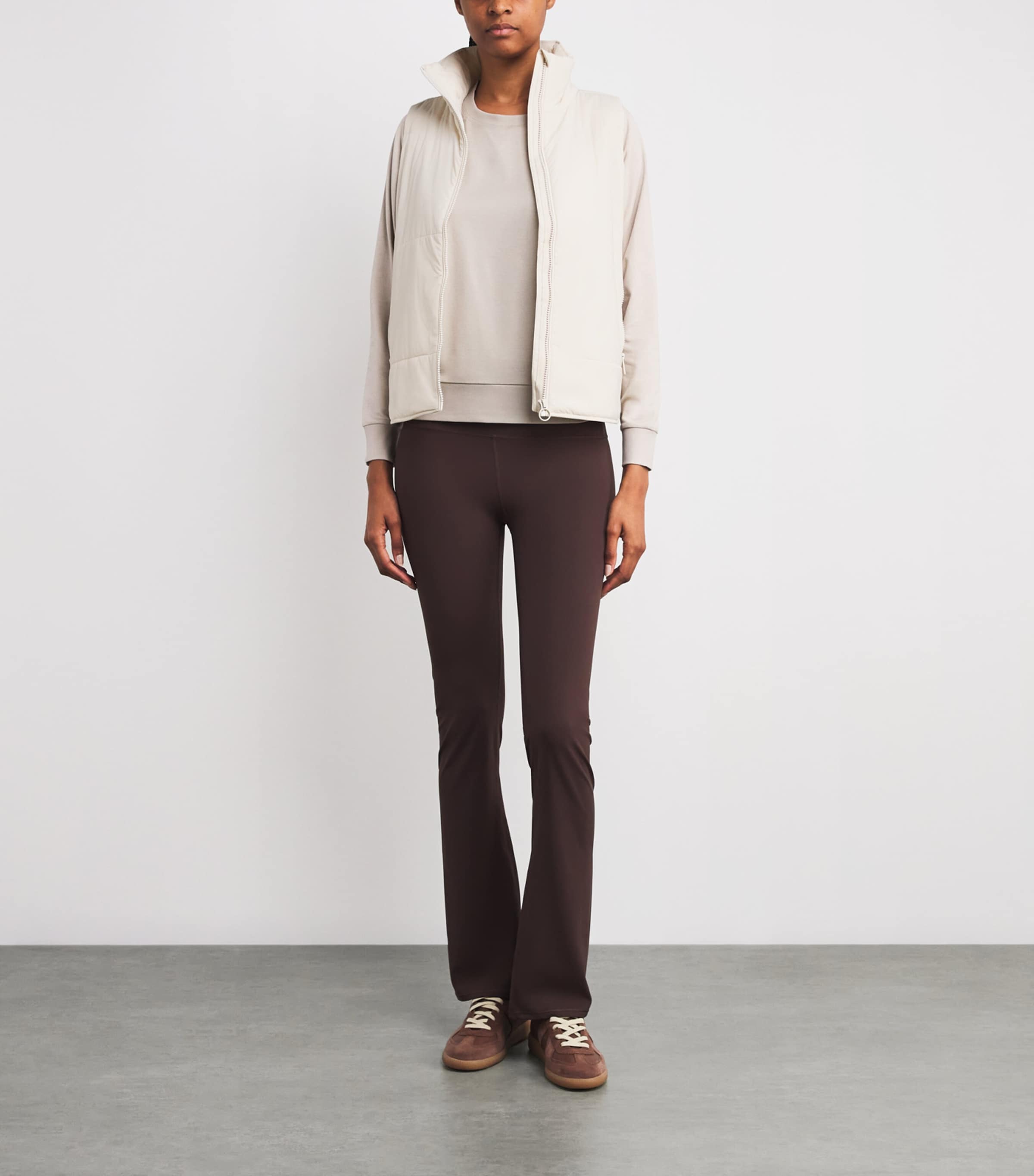 Long-Sleeve Halo Sweatshirt HEE ECRU HEATHE Image 2