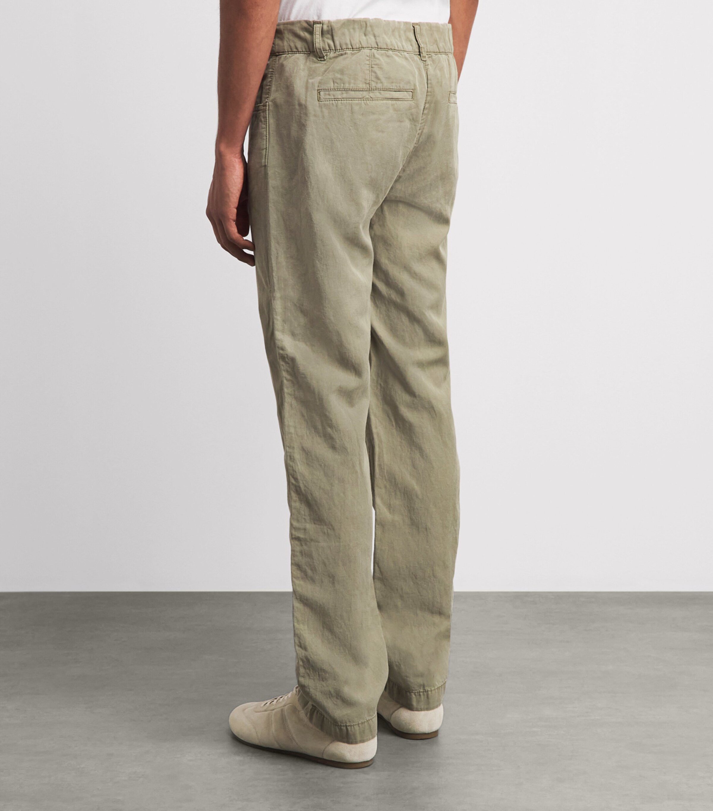 7 For All Mankind Mens Hybrid Joggers Green Image 5