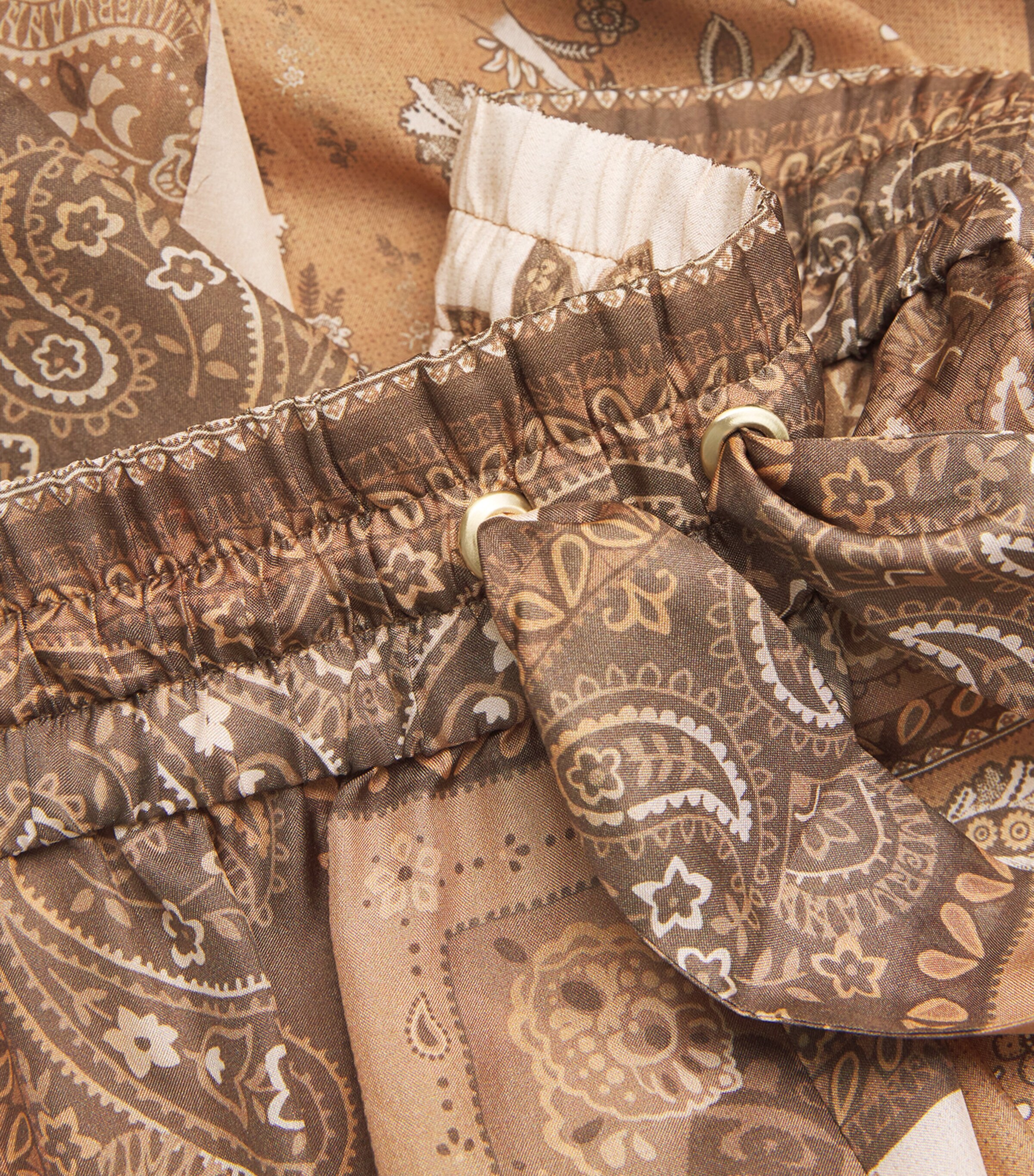 Cotton Lucky Bandana Trousers CHCBAN/CHOCLTE BNDNA Image 5