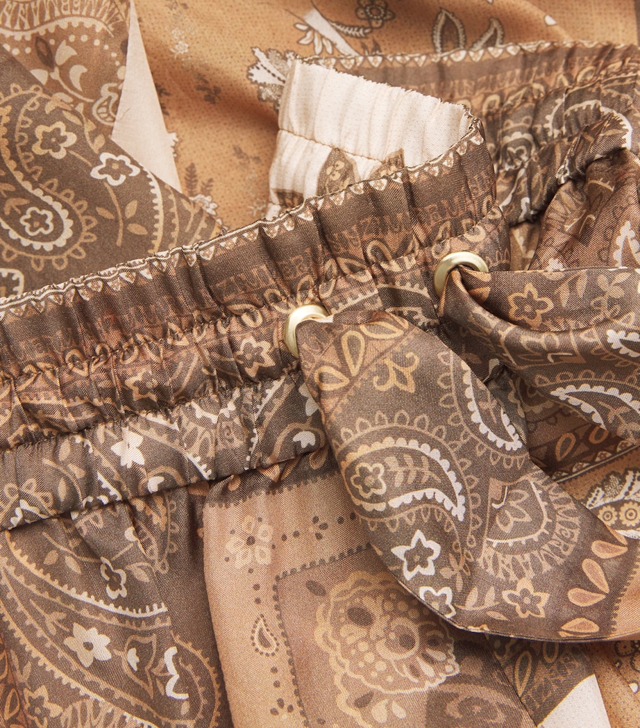 Cotton Lucky Bandana Trousers CHCBAN/CHOCLTE BNDNA Image 5