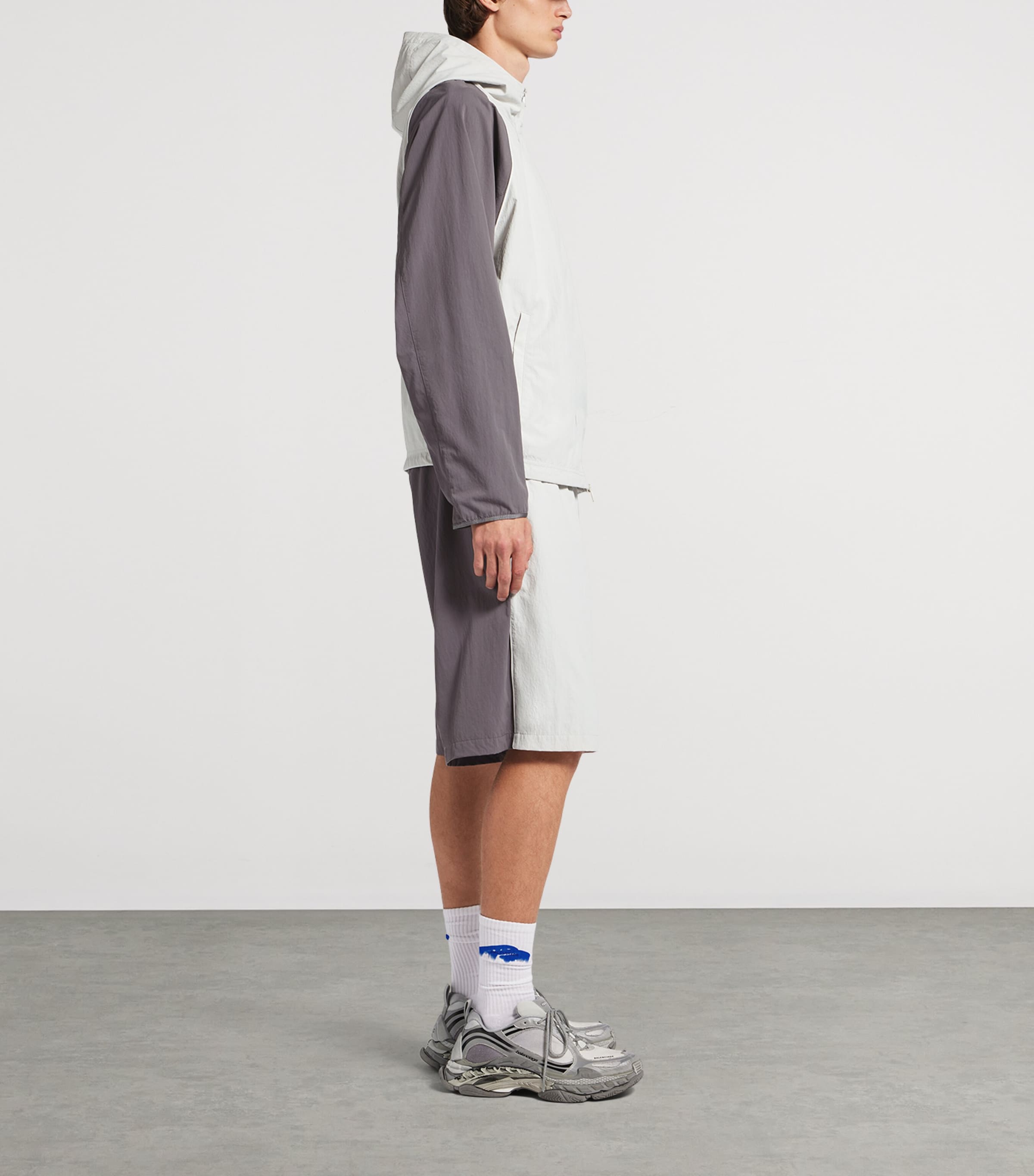 Balenciaga Mens Loop Sports Icon Track Jacket Image 4