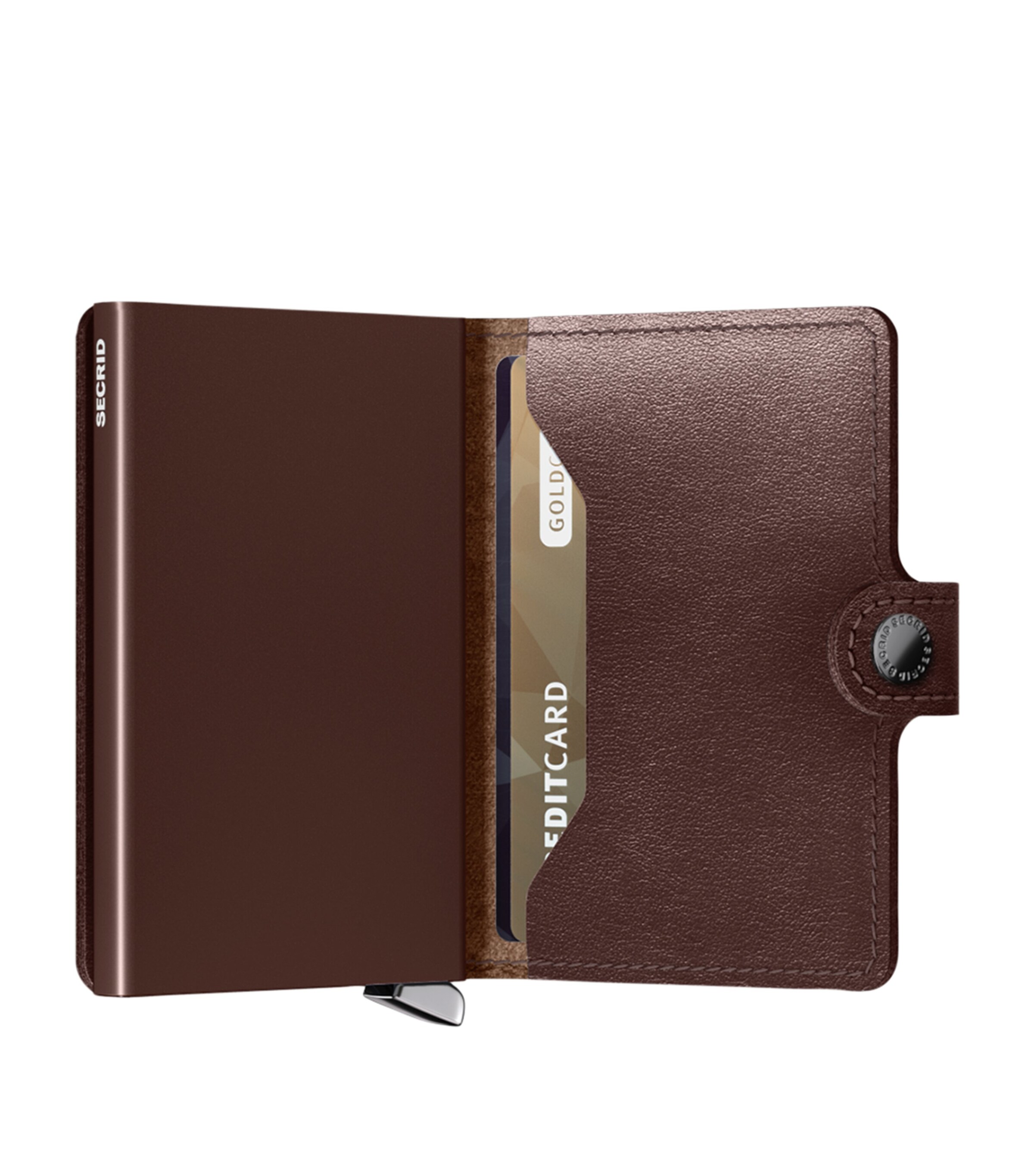 Secrid Leather Optical Miniwallet Dark Brown Image 3