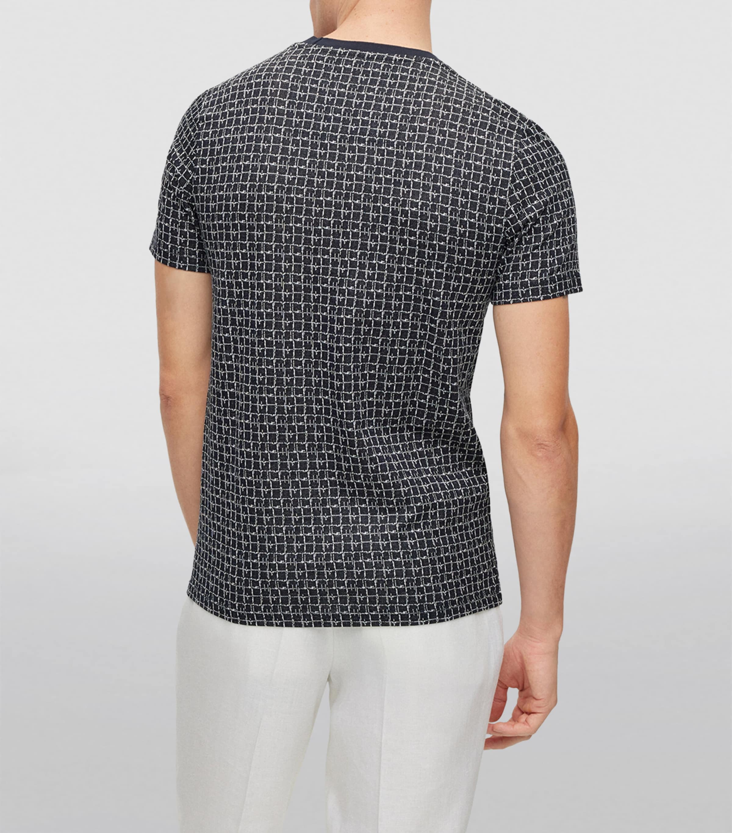 Cotton Printed Tribel T-Shirt 404 Image 4