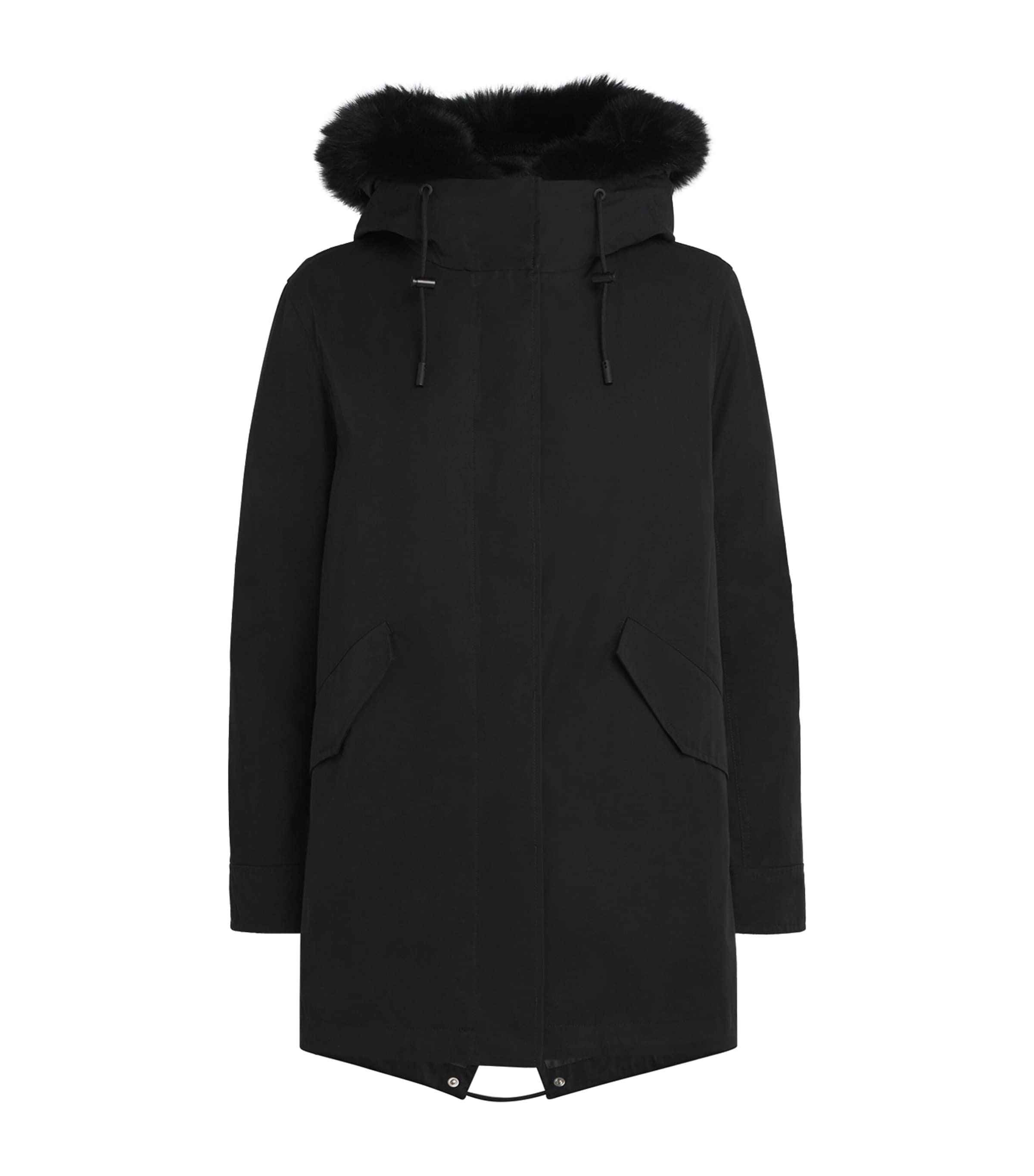 Fox-Rabbit Blended-Cotton Parka (72cm) C99 Image 1