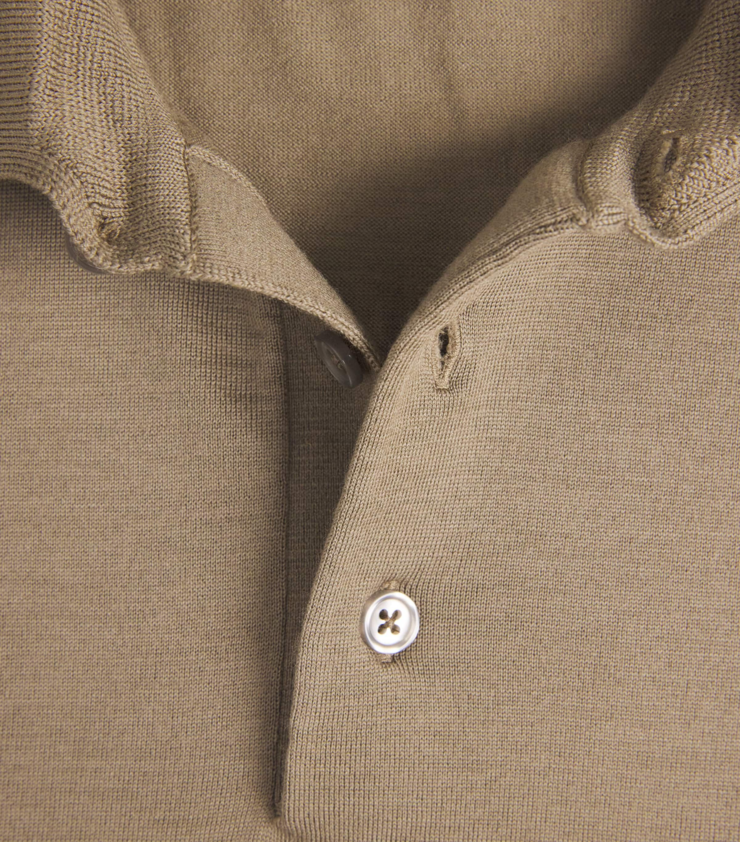 VUORI Merino Polo Shirt Tau Taupe Image 6
