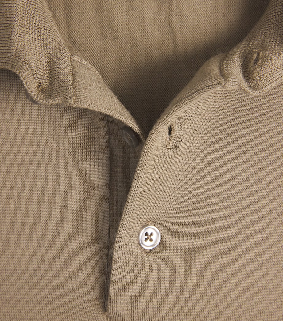 VUORI Merino Polo Shirt Tau Taupe Image 6