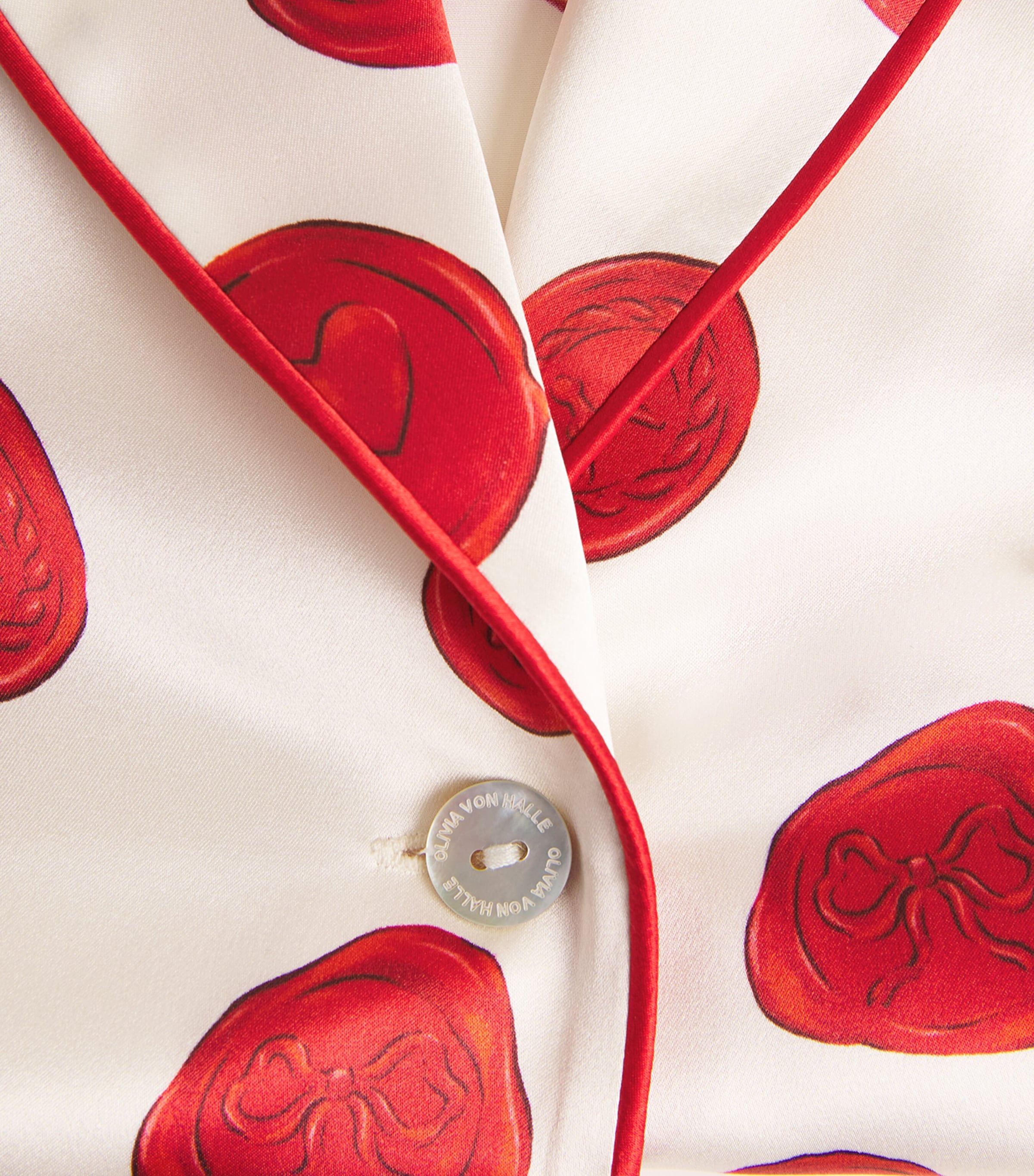 Silk Lila Pyjama Set SONNET Image 5