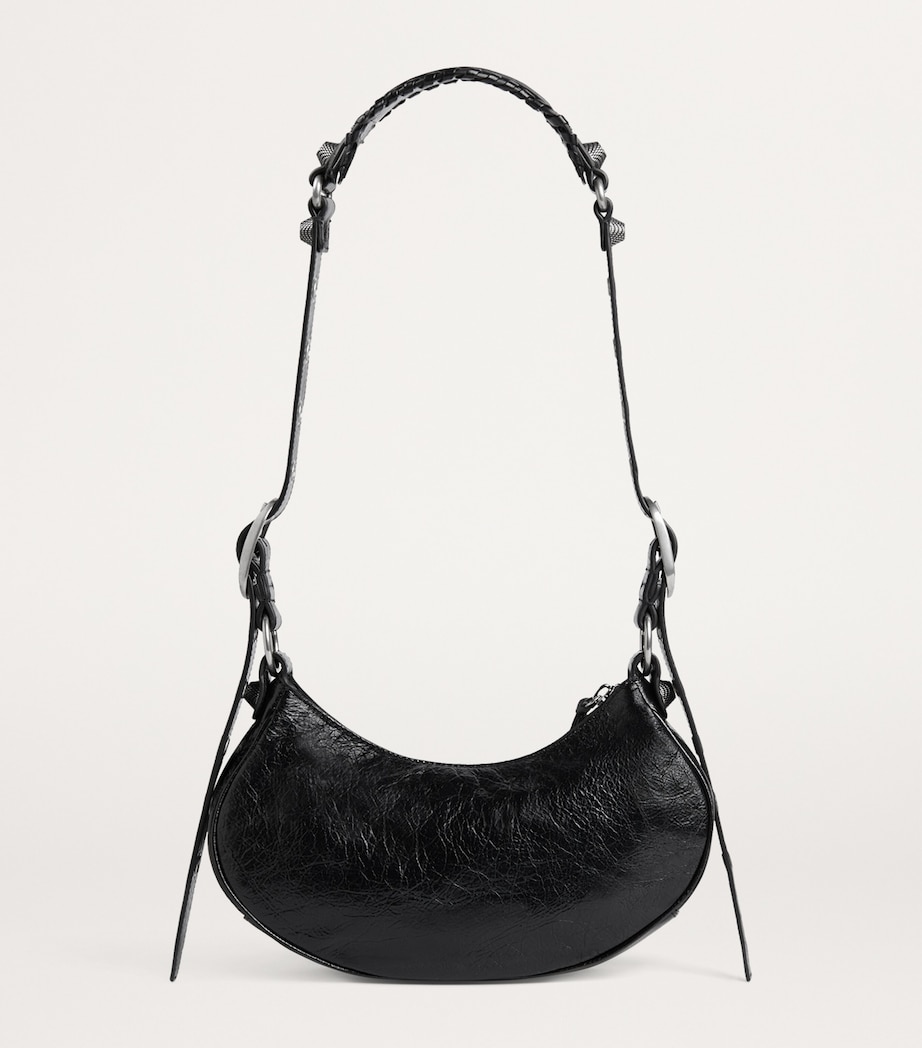 Extra-Small Leather Le Cagole Shoulder Bag 1000 Image 3