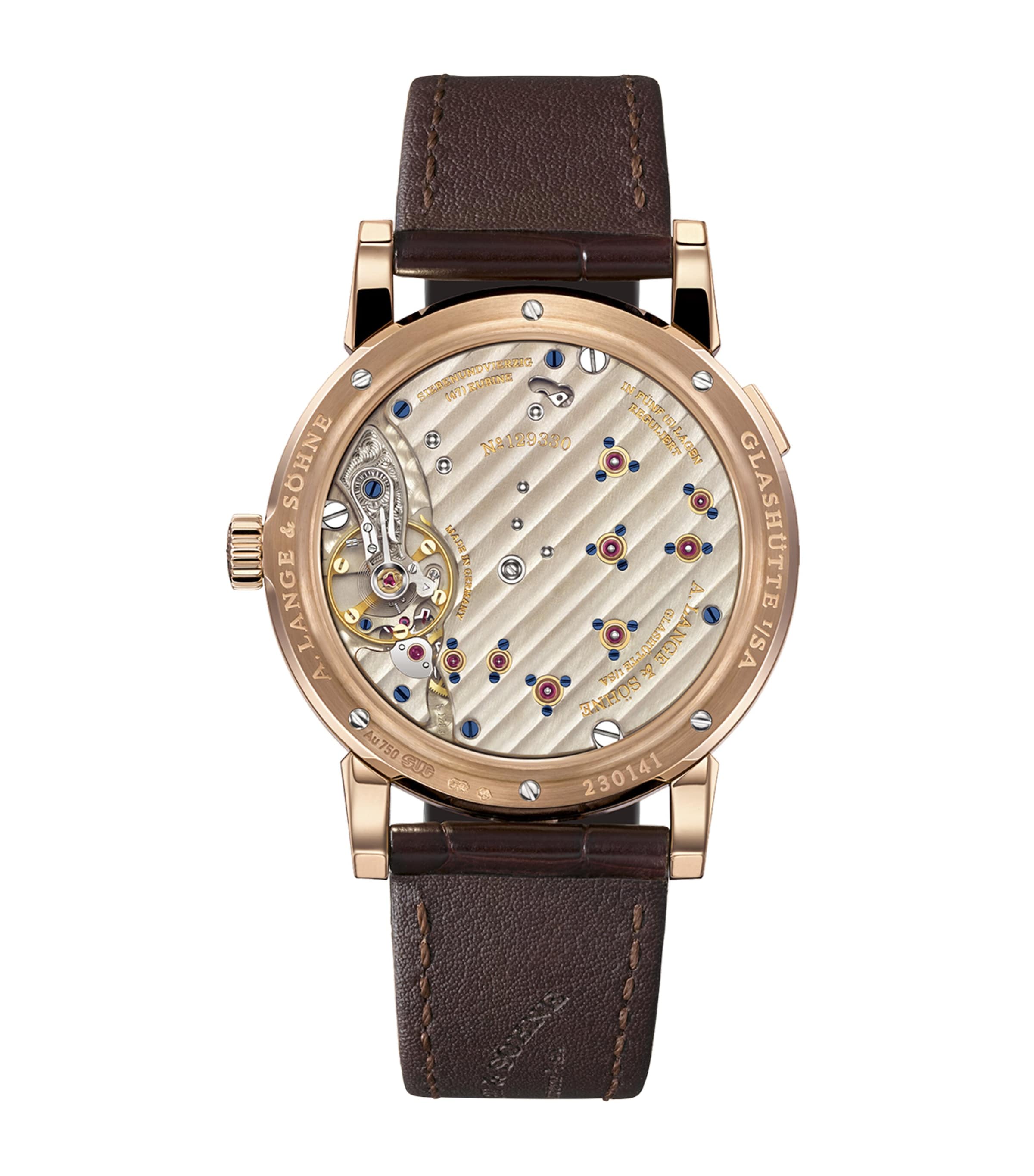 Rose Gold Lange 1 Moon Phase Watch 38.5mm PINK GOLD Image 2