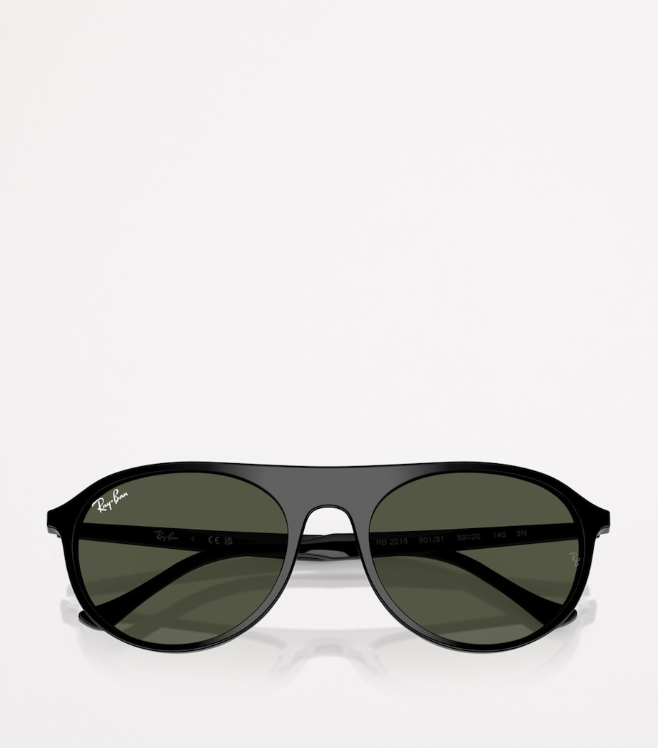 RB2215 Rounded Square Sunglasses 901/31 Image 5