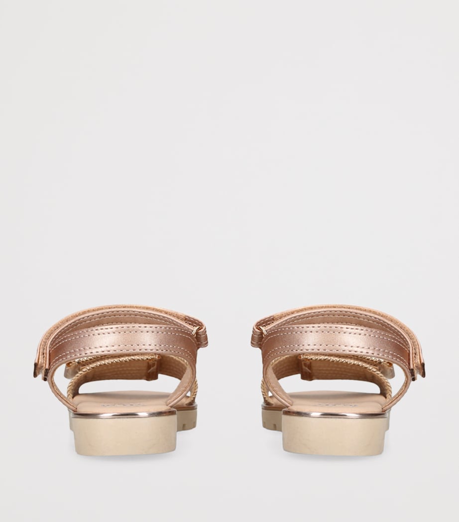 Metallic Martina Sandals BRONZE Image 2