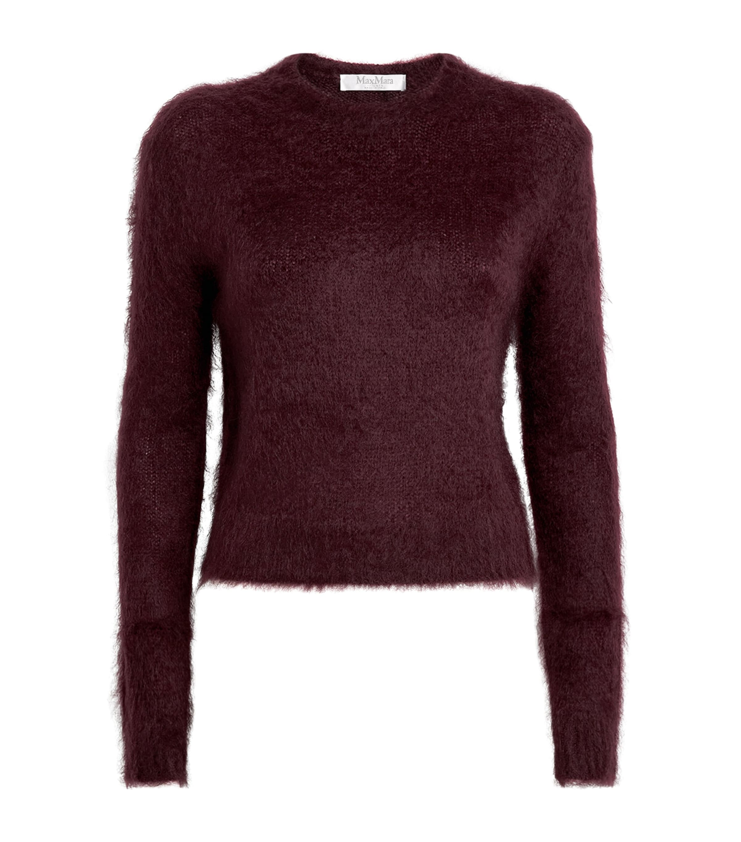 Max Mara Cherry Wool Adatti1234 Knitwear In Purple