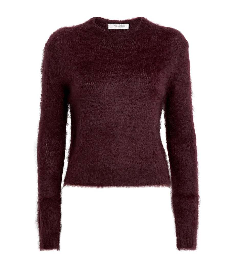 Mohair-Blend Sweater CHERRY Image 1