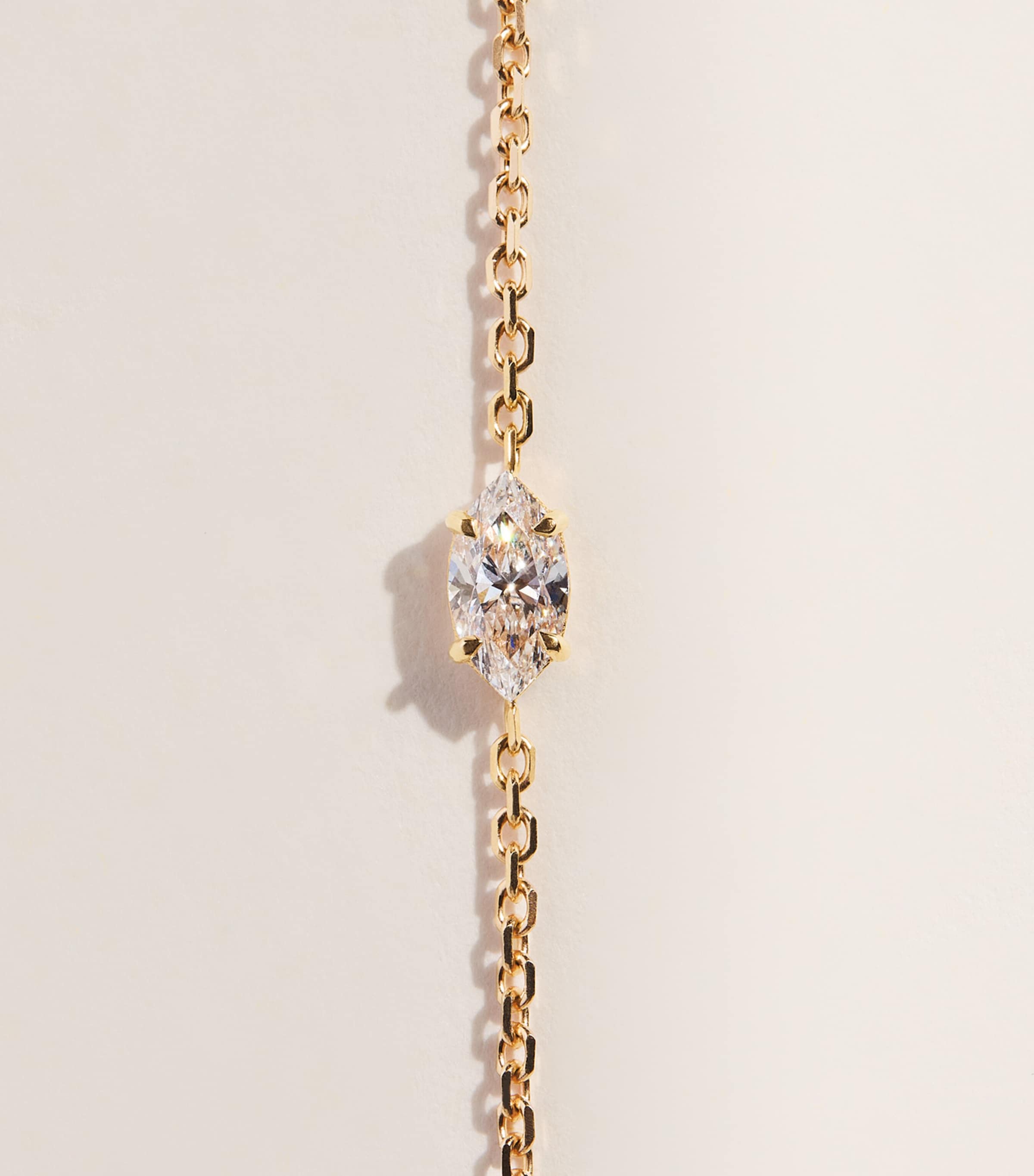 Anita Ko Rose Gold and Diamond Chain Bracelet Rose Gold Image 3