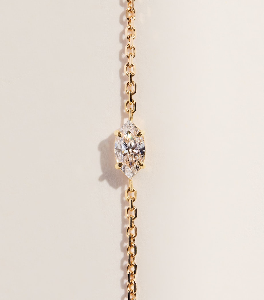 Anita Ko Rose Gold and Diamond Chain Bracelet Rose Gold Image 3