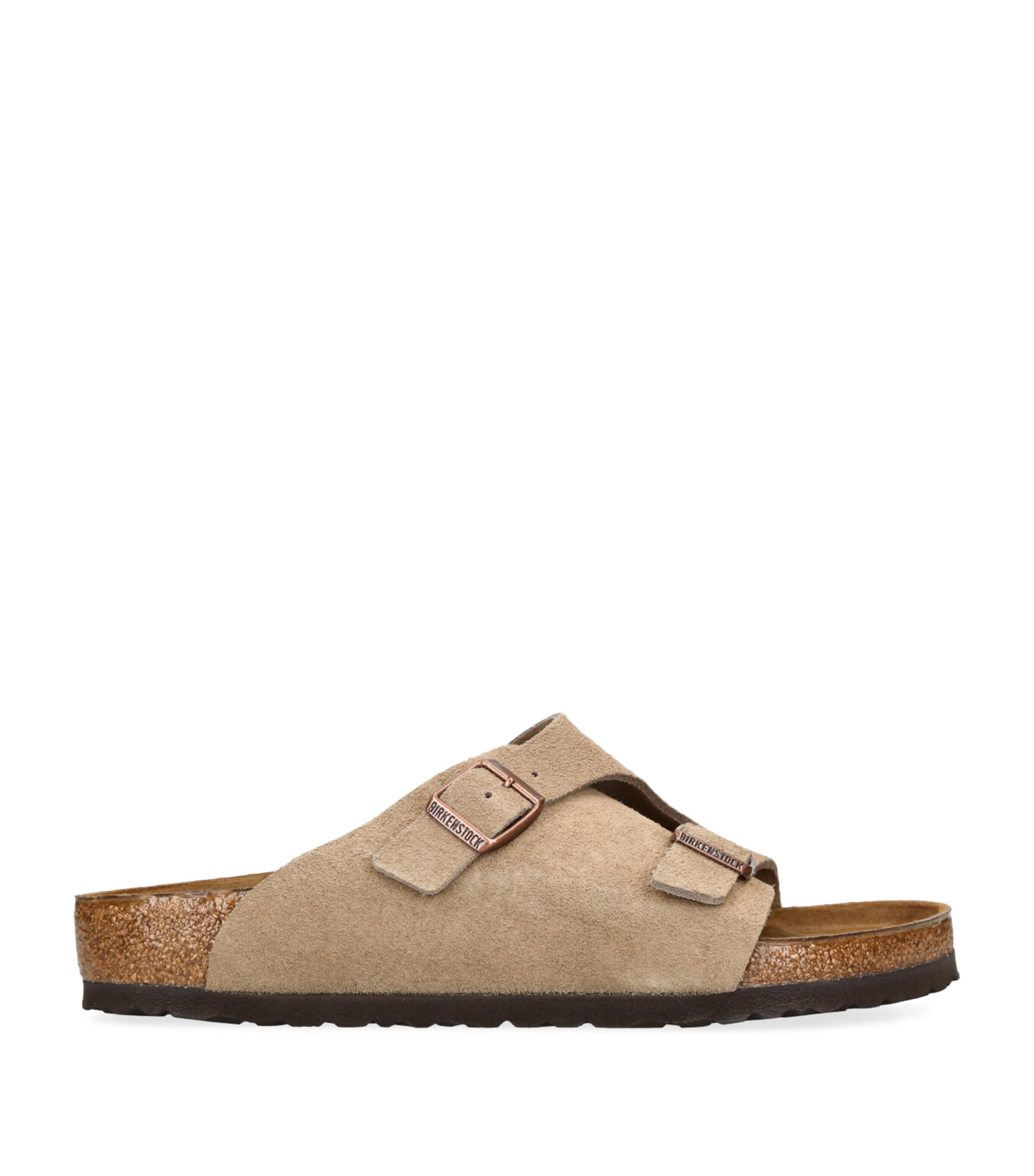 Birkenstock Suede Zürich Sandals Taupe Image 1